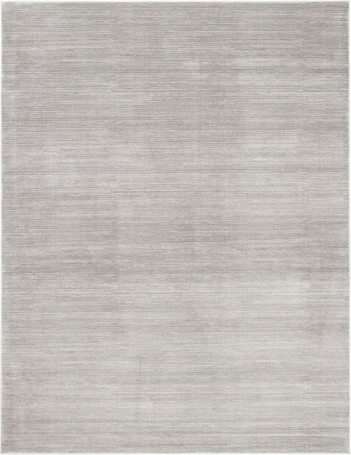 SAFAVIEH Vision Adrasteia Overdyed Solid Area Rug, Silver, 8' x 10'