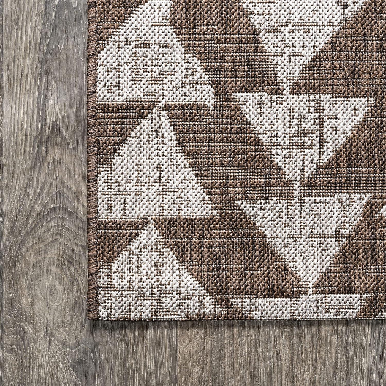 Andratx Modern  Geometric Indoor/Outdoor Area Rug - JONATHAN Y