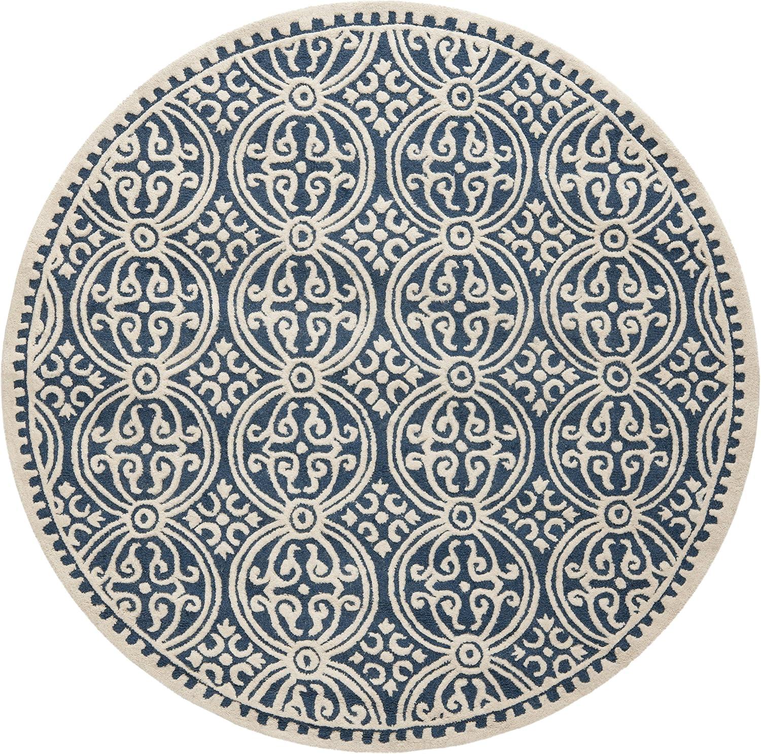 Cambridge CAM123 Hand Tufted Area Rug  - Safavieh