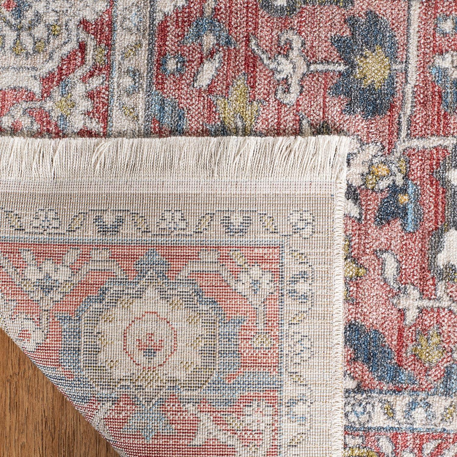 Vintage Persian VTP479 Power Loomed Indoor Accent Rug - Red/Ivory - 3'x5' - Safavieh
