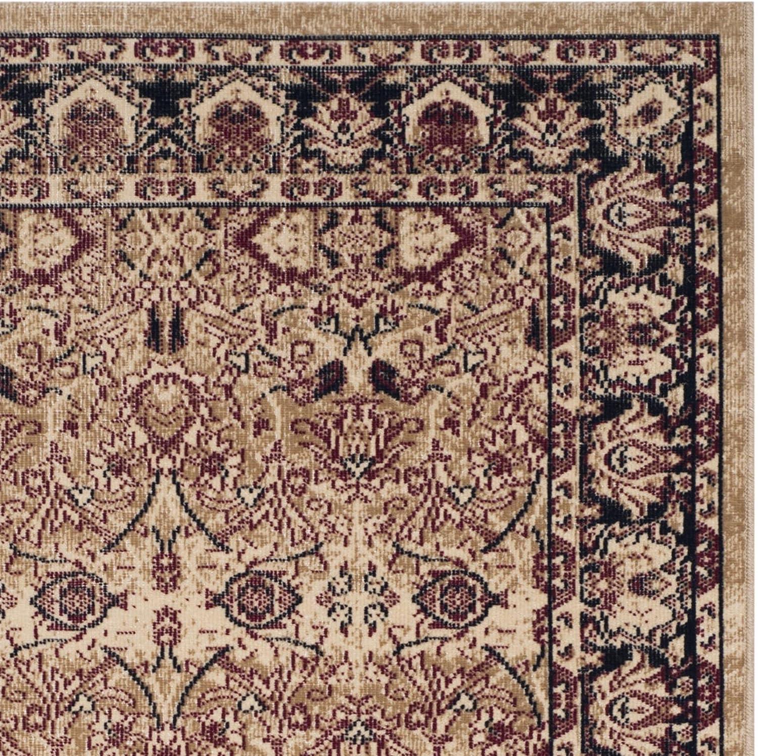 Lavar Kerman 620 Area Rug in Cream/Navy