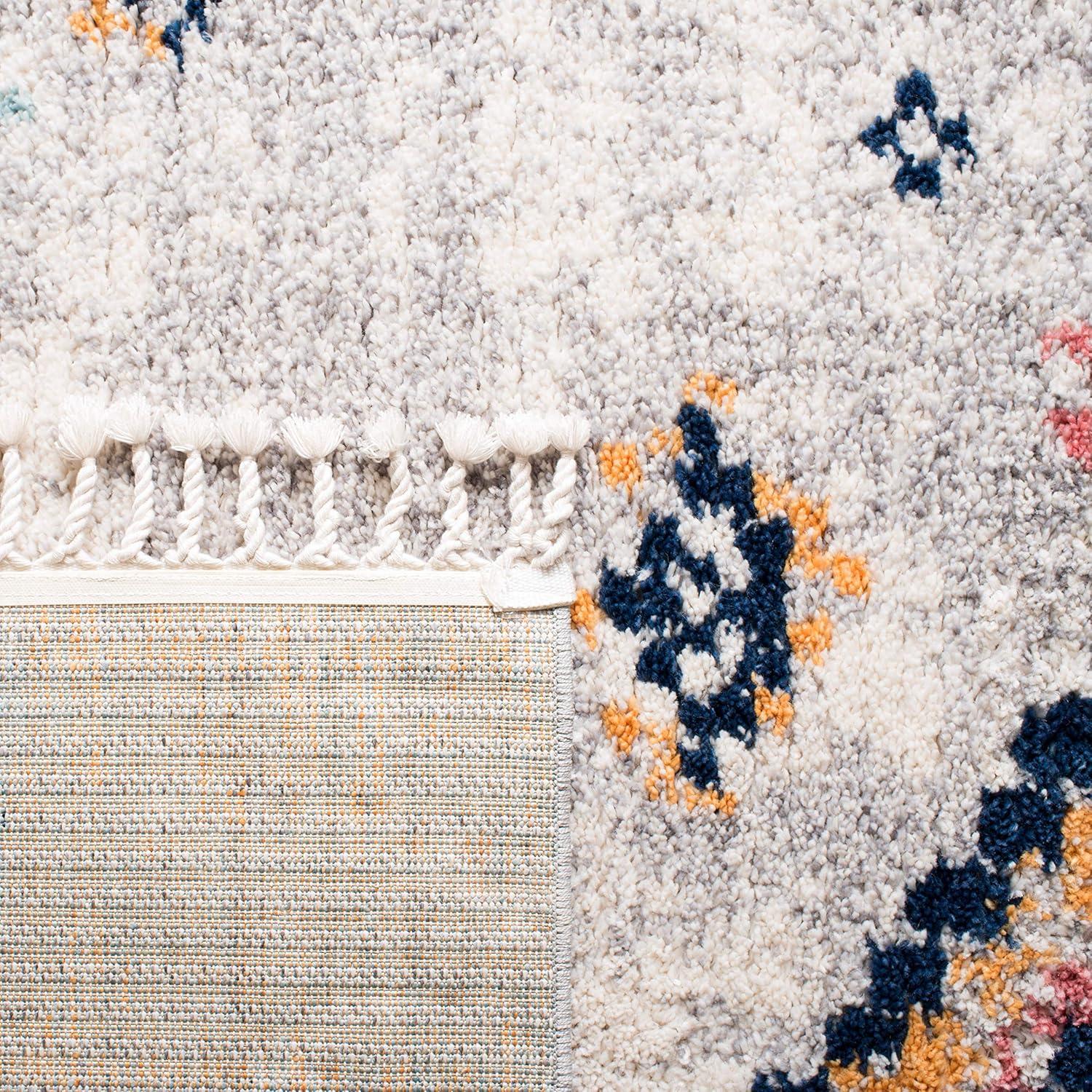 SAFAVIEH Morocco Collection MRC954A Ivory / Multi Rug