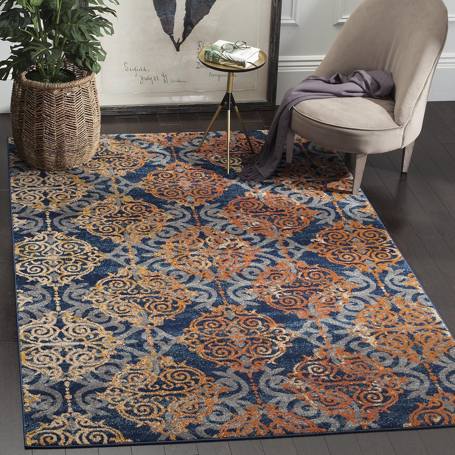 Evoke EVK230 Power Loomed Area Rug  - Safavieh