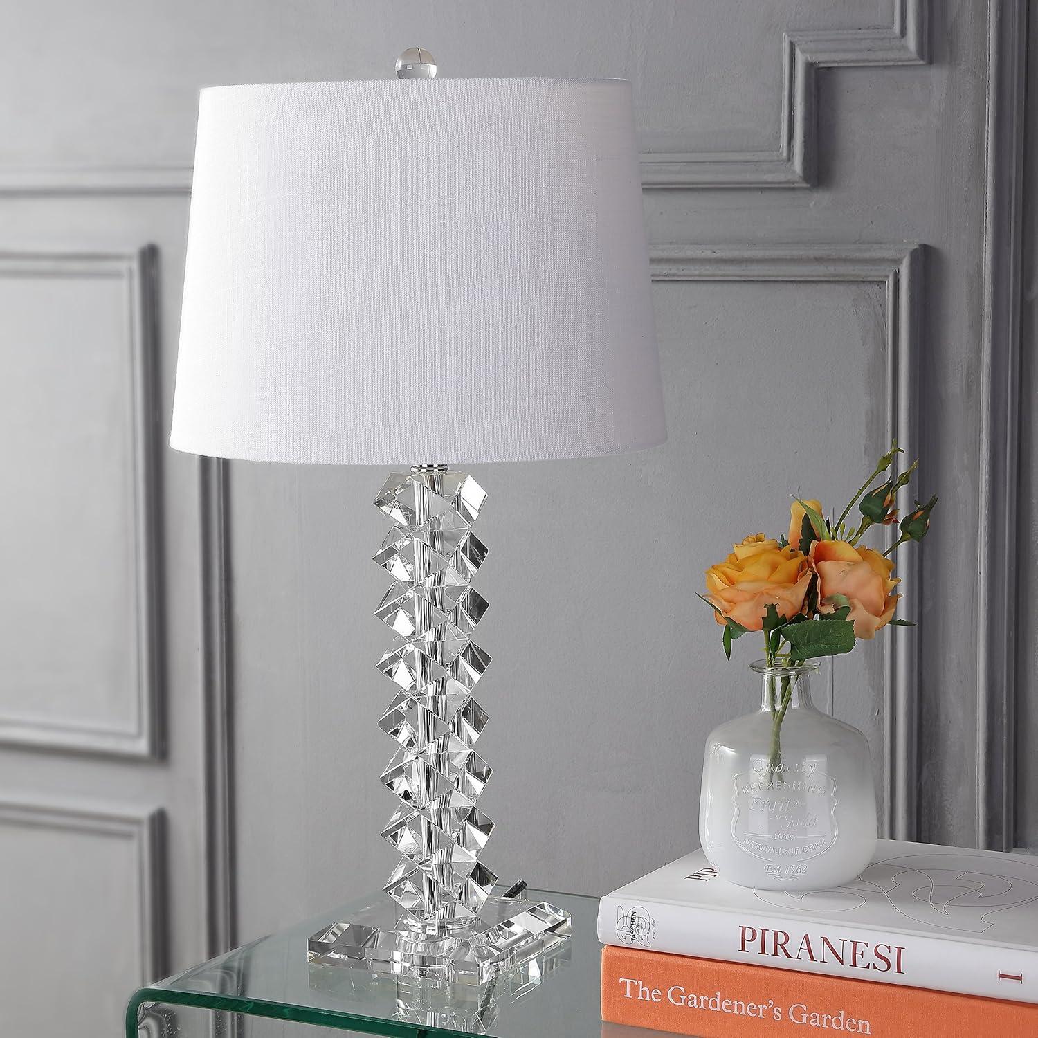 Jonathan Y Lighting Jyl2013a Julia 1 Light 25-1/2" Tall Led Buffet Table Lamp - Clear