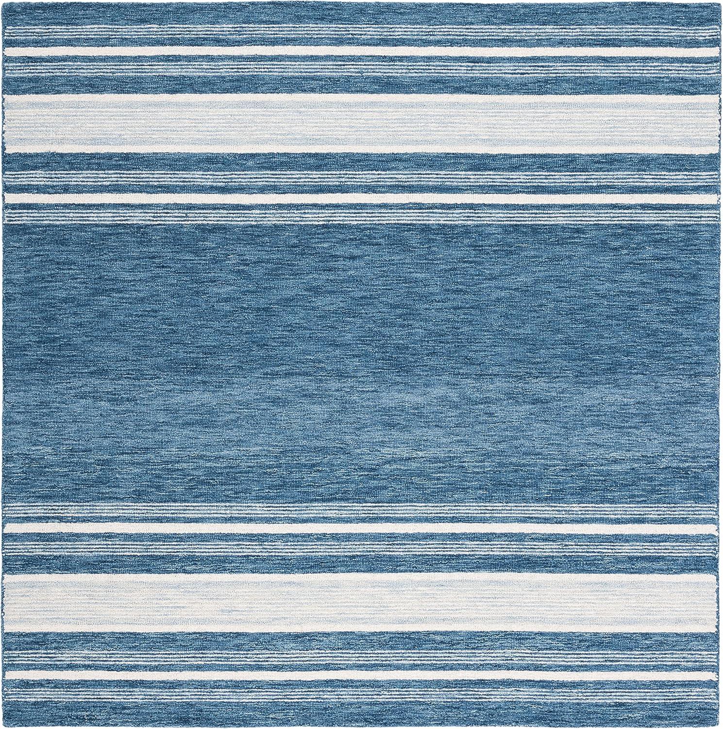Metro MET602 Hand Tufted Indoor Accent Rug - Brown/Ivory - 3'x5' - Safavieh