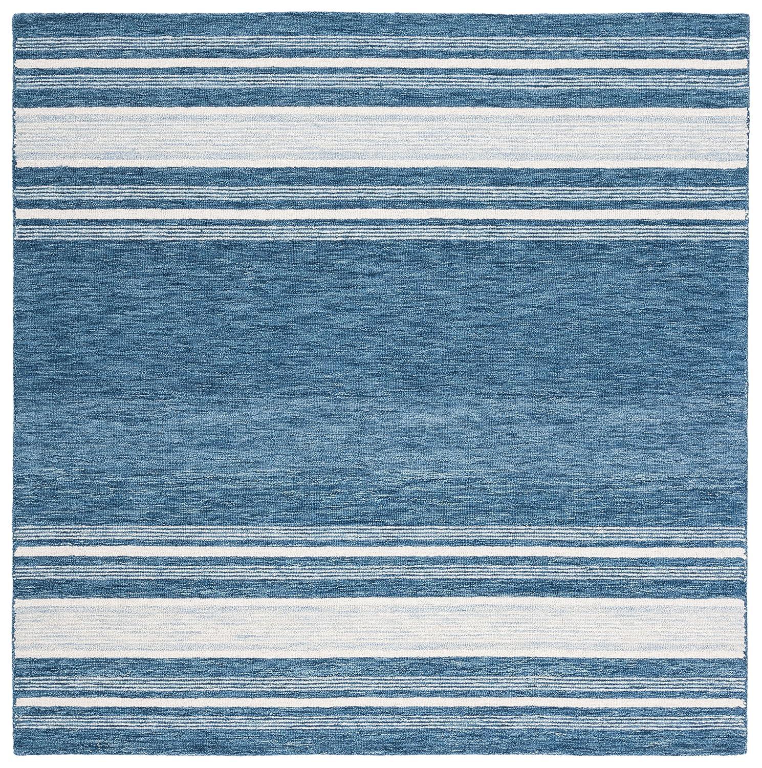 Metro MET602 Hand Tufted Indoor Accent Rug - Brown/Ivory - 3'x5' - Safavieh