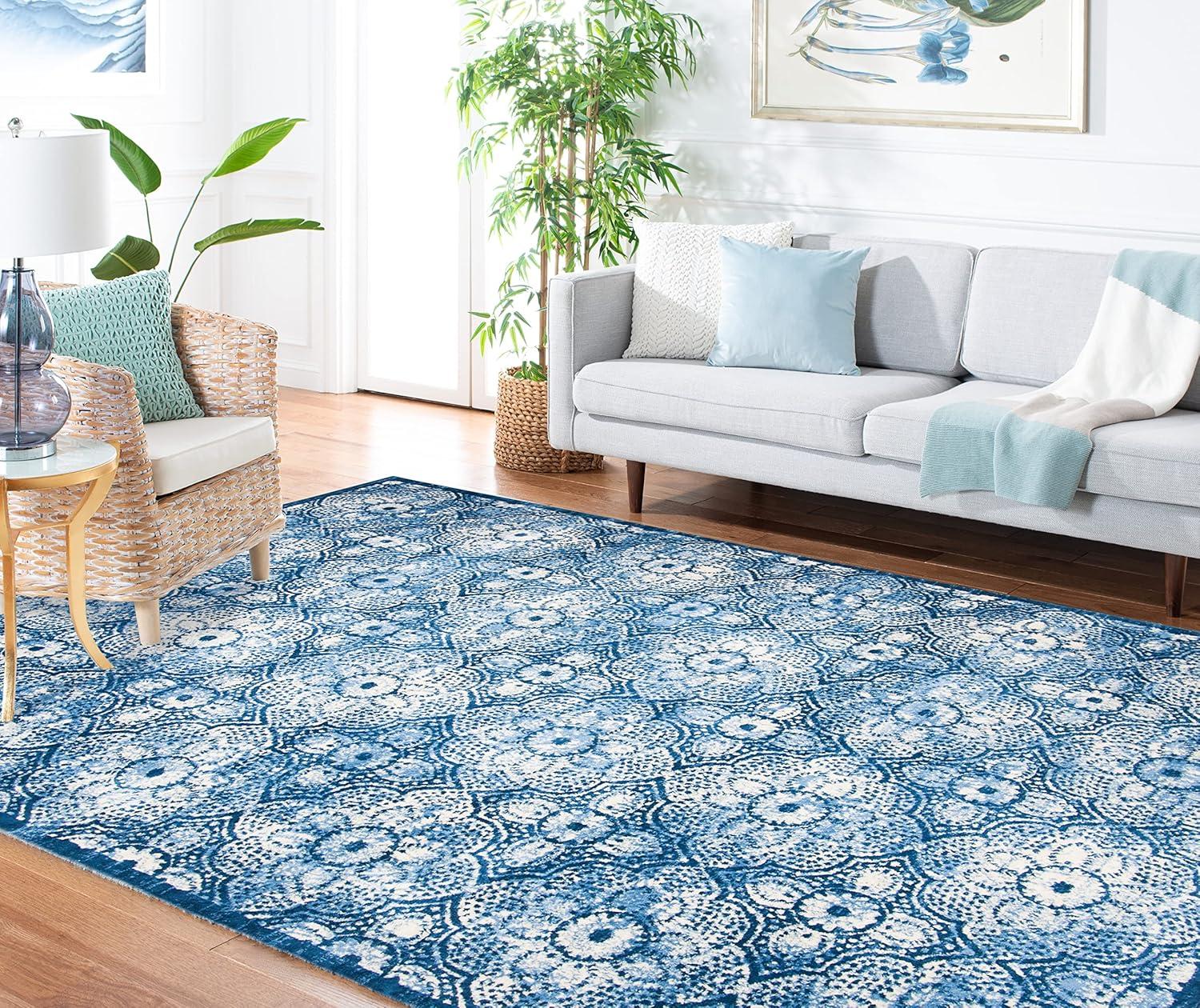 Martha Stewart MSR2862 Power Loomed Area Rug  - Safavieh