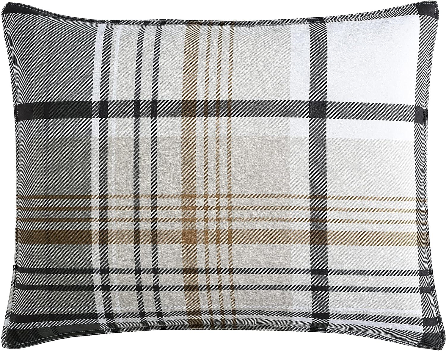 Plaid Normandy Reversible Comforter Set - Eddie Bauer