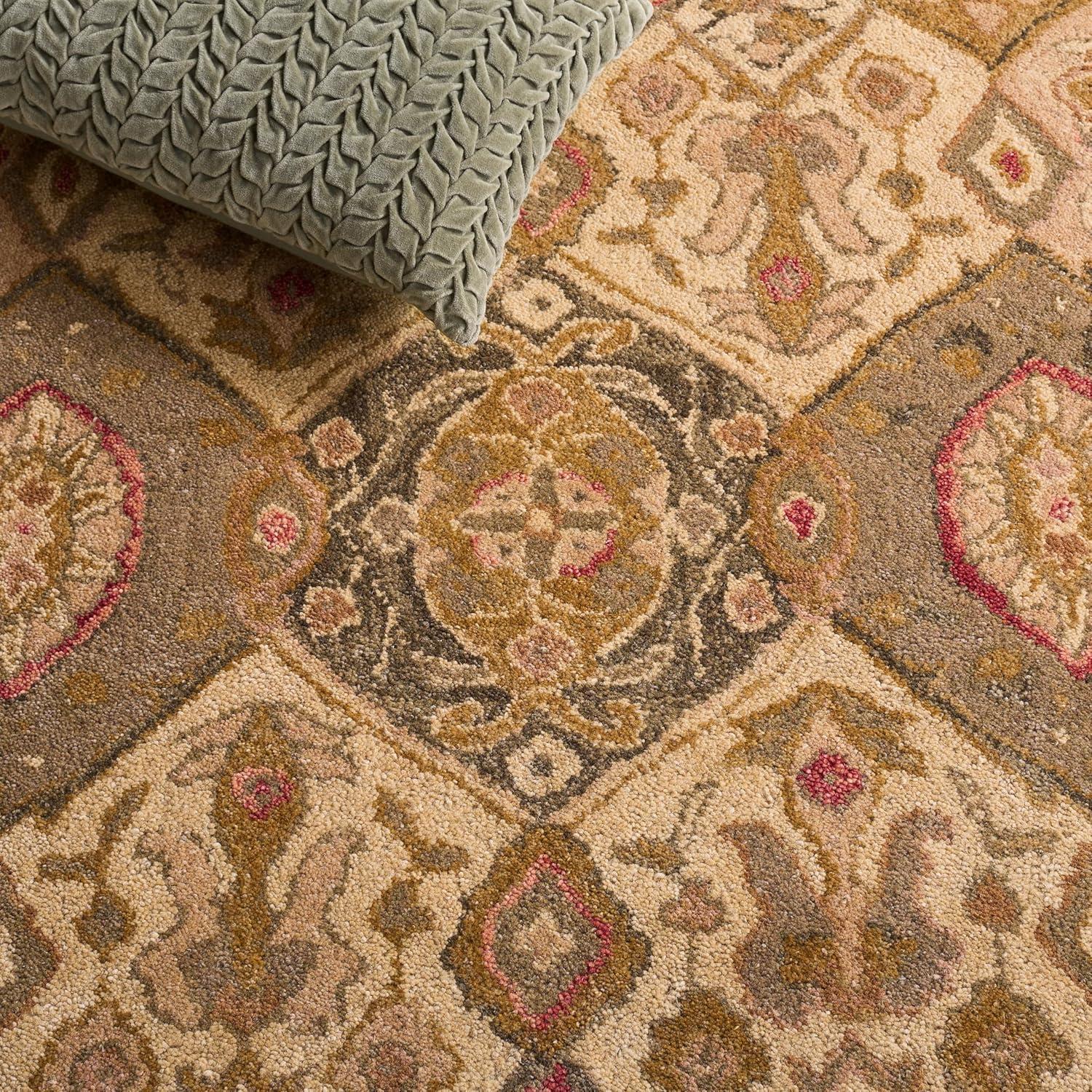 Anatolia AN530 Hand Tufted Area Rug - Beige/Multi - 5'x8' - Safavieh.