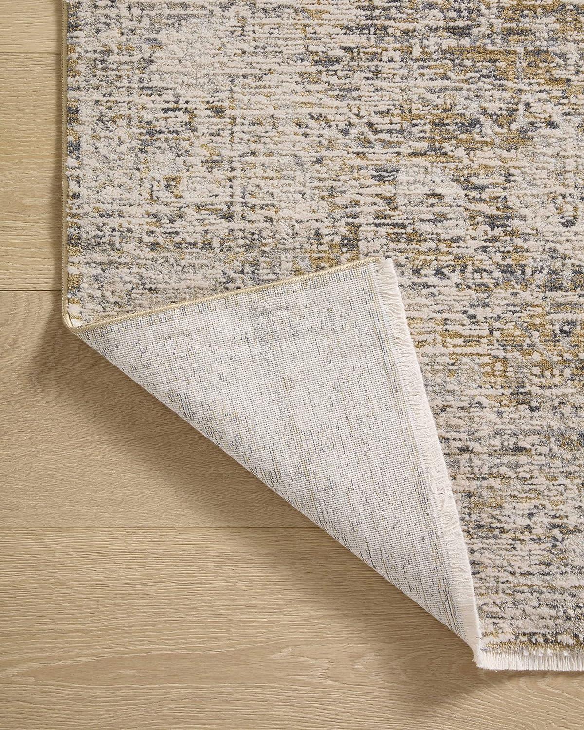 Amber Lewis x Loloi Alie Gold / Beige Area Rug