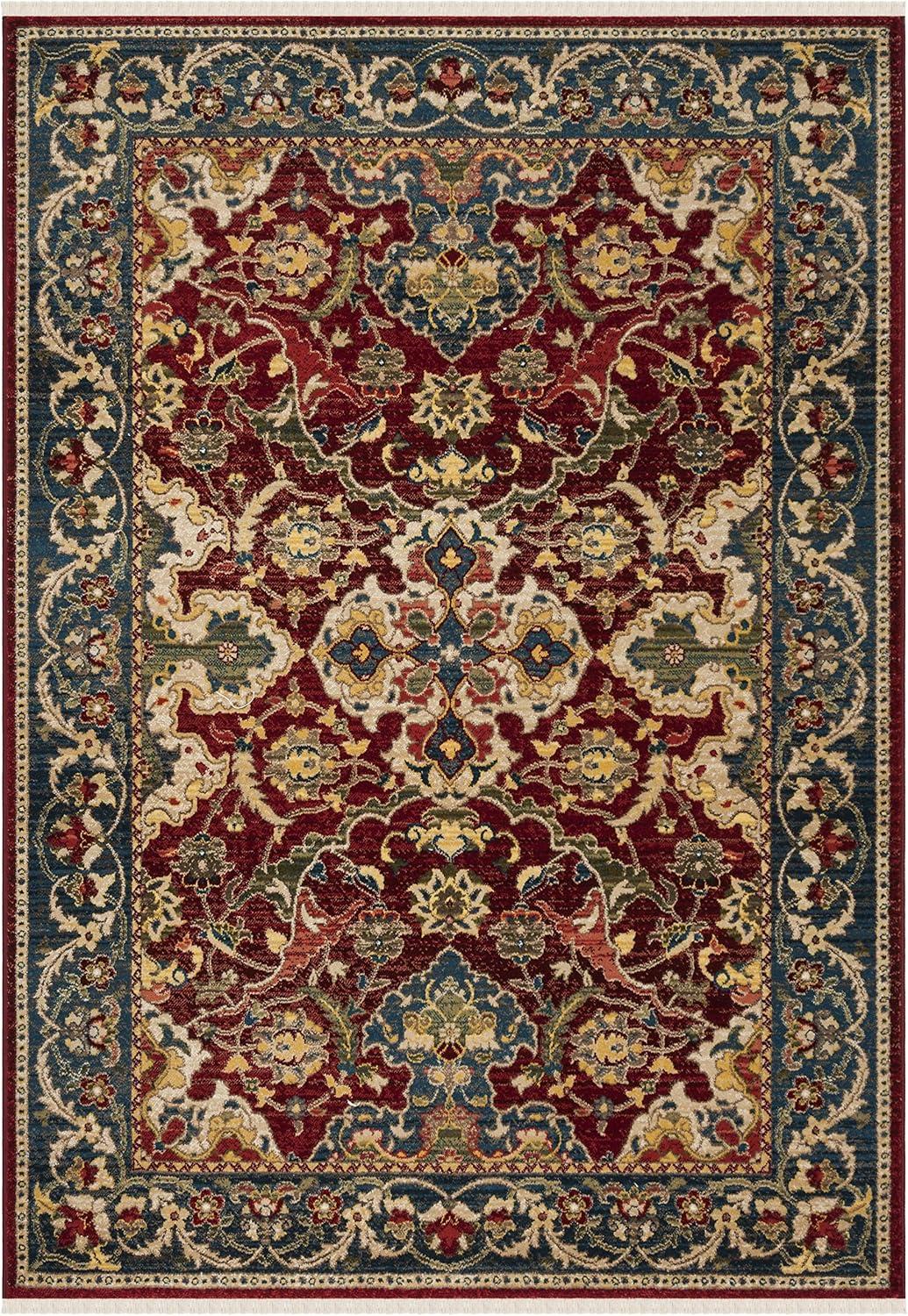 Kashan KSN307 Power Loomed Rugs - Safavieh