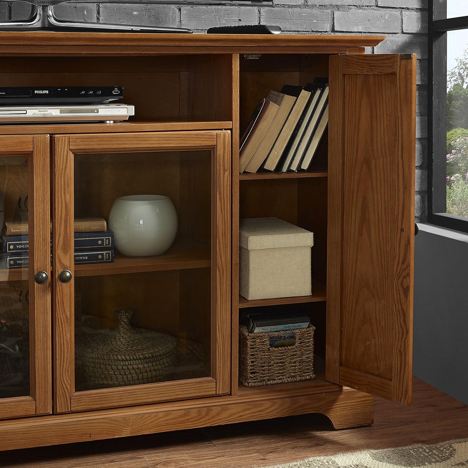 Campbell TV Stand for TVs up to 60" White - Crosley