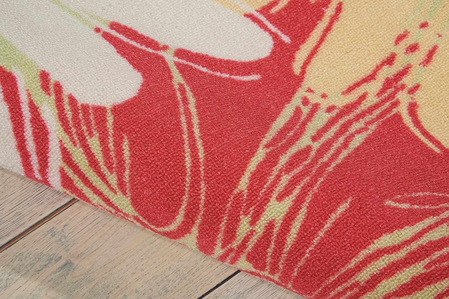 Nourison Home & Garden Green Indoor/Outdoor Area Rug RS022 7'9" x 10'10"