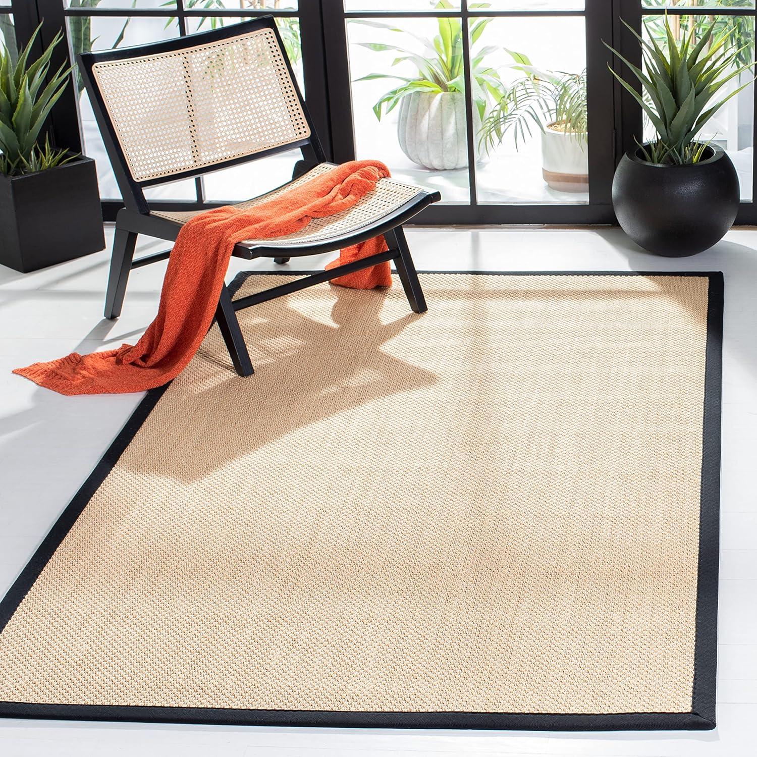 Trinidad Natural Fiber Sisal Pile Solid Color Rug