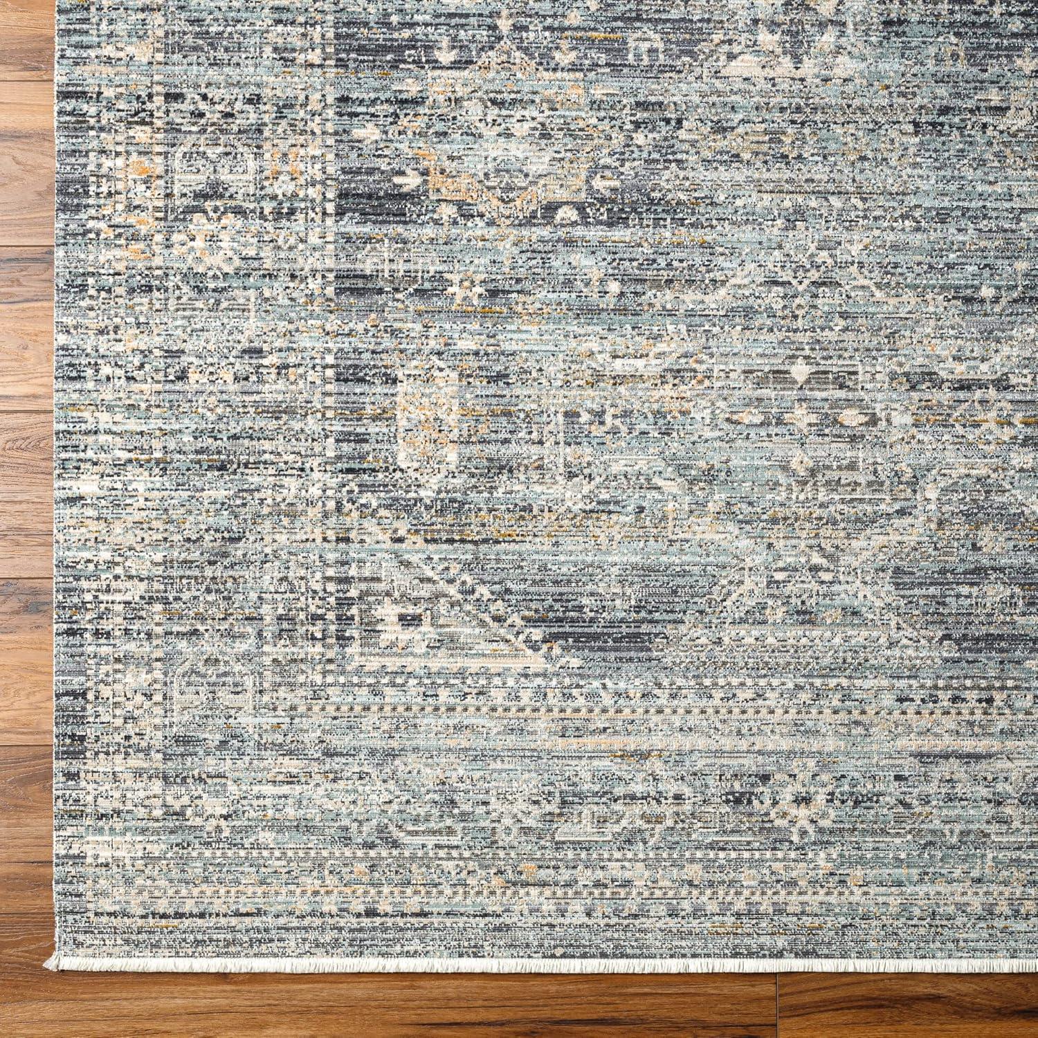 Becki Owens x Livabliss Margaret Vintage Navy/Taupe Area Rug