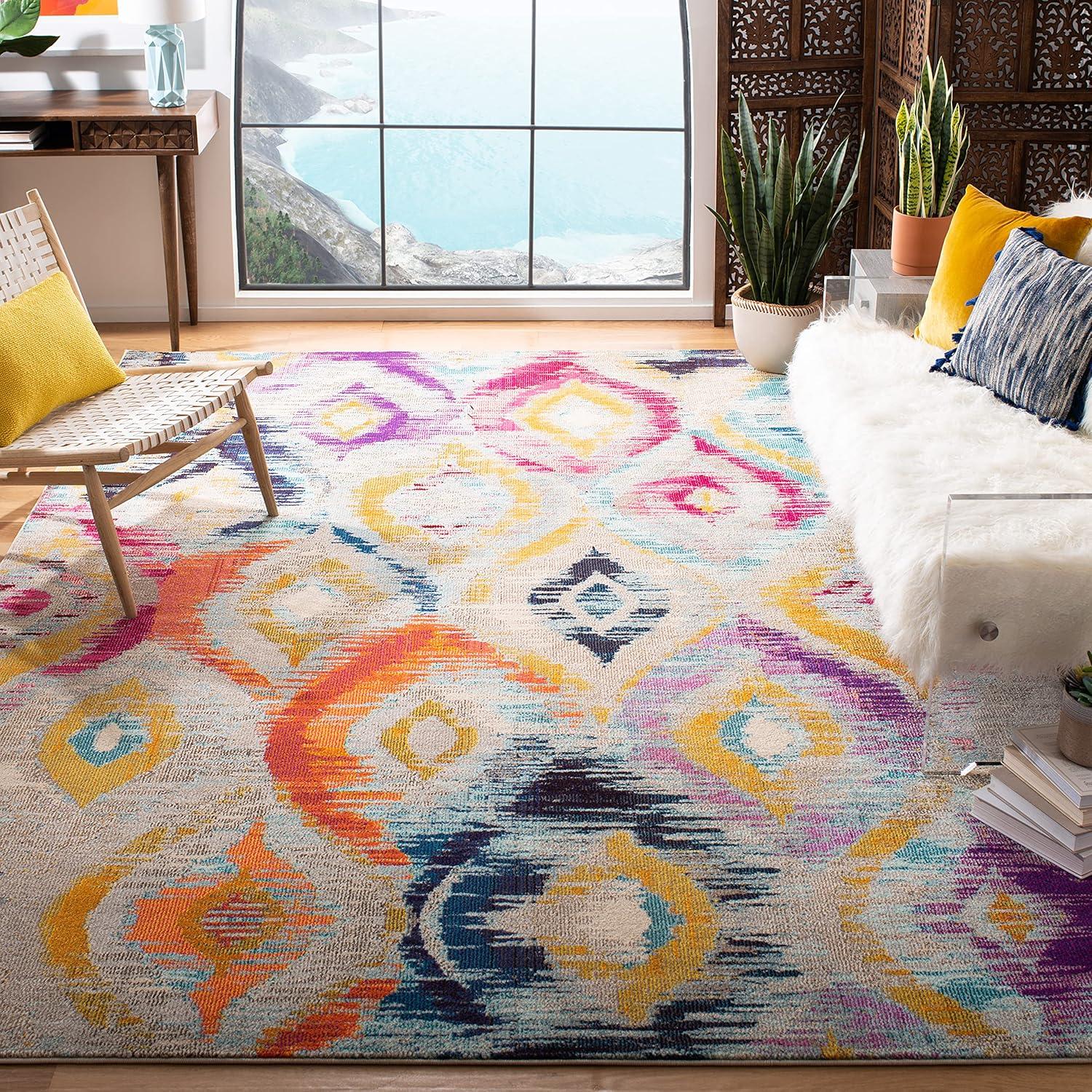 Monaco MNC242 Power Loomed Area Rug  - Safavieh