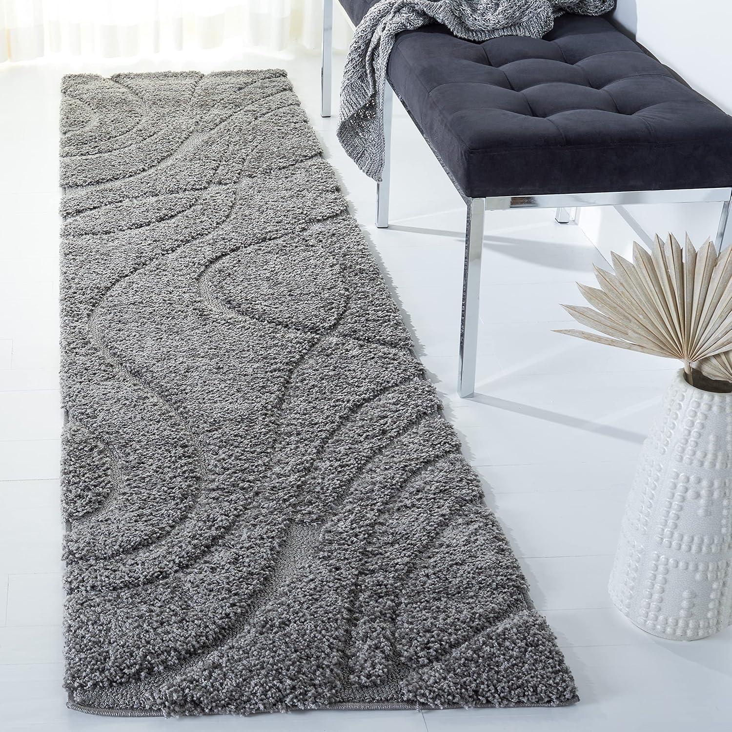 Florida Shag SG471 Power Loomed Rugs - Safavieh