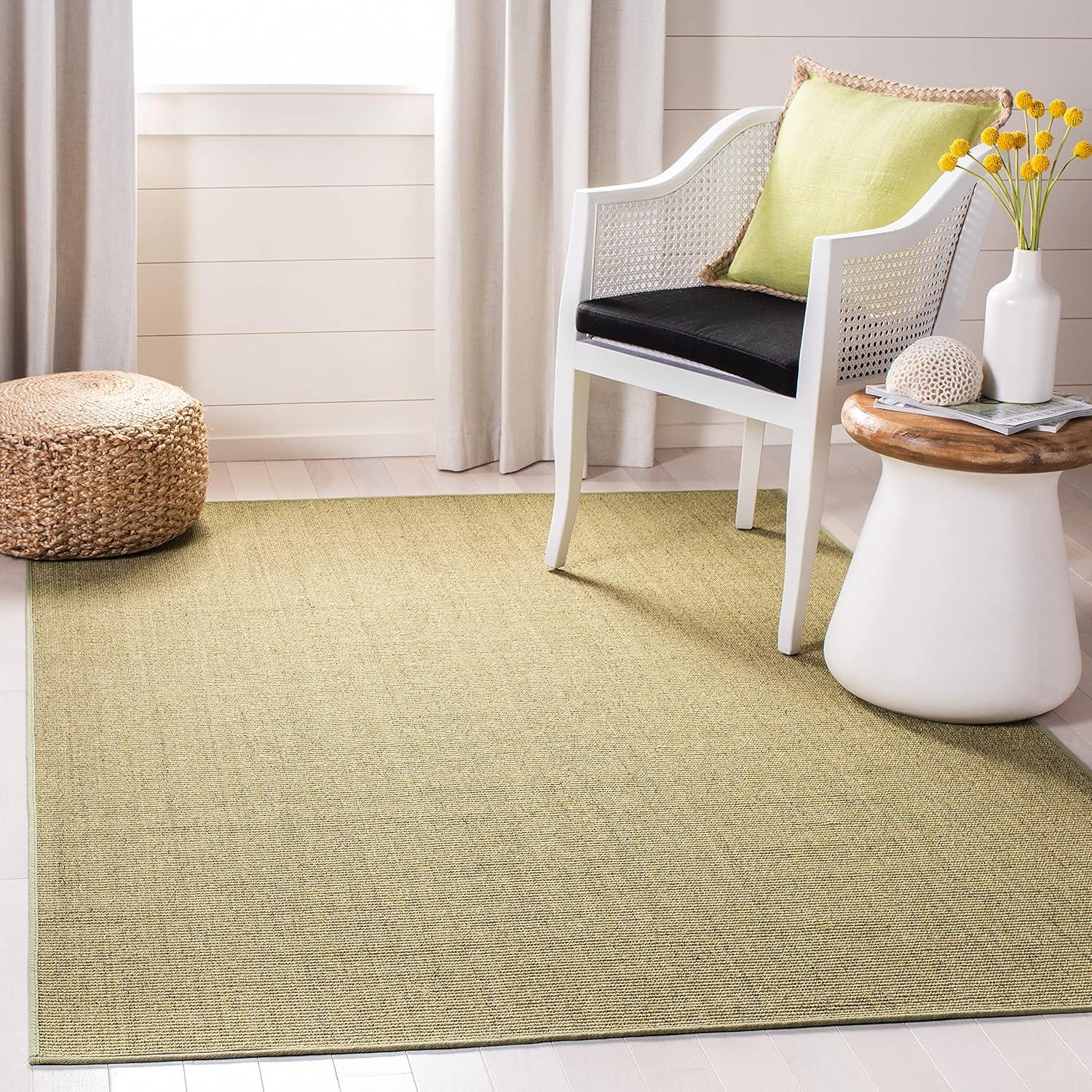 Martha Stewart 60% Sisal And 40% Jute Solid Color Rug