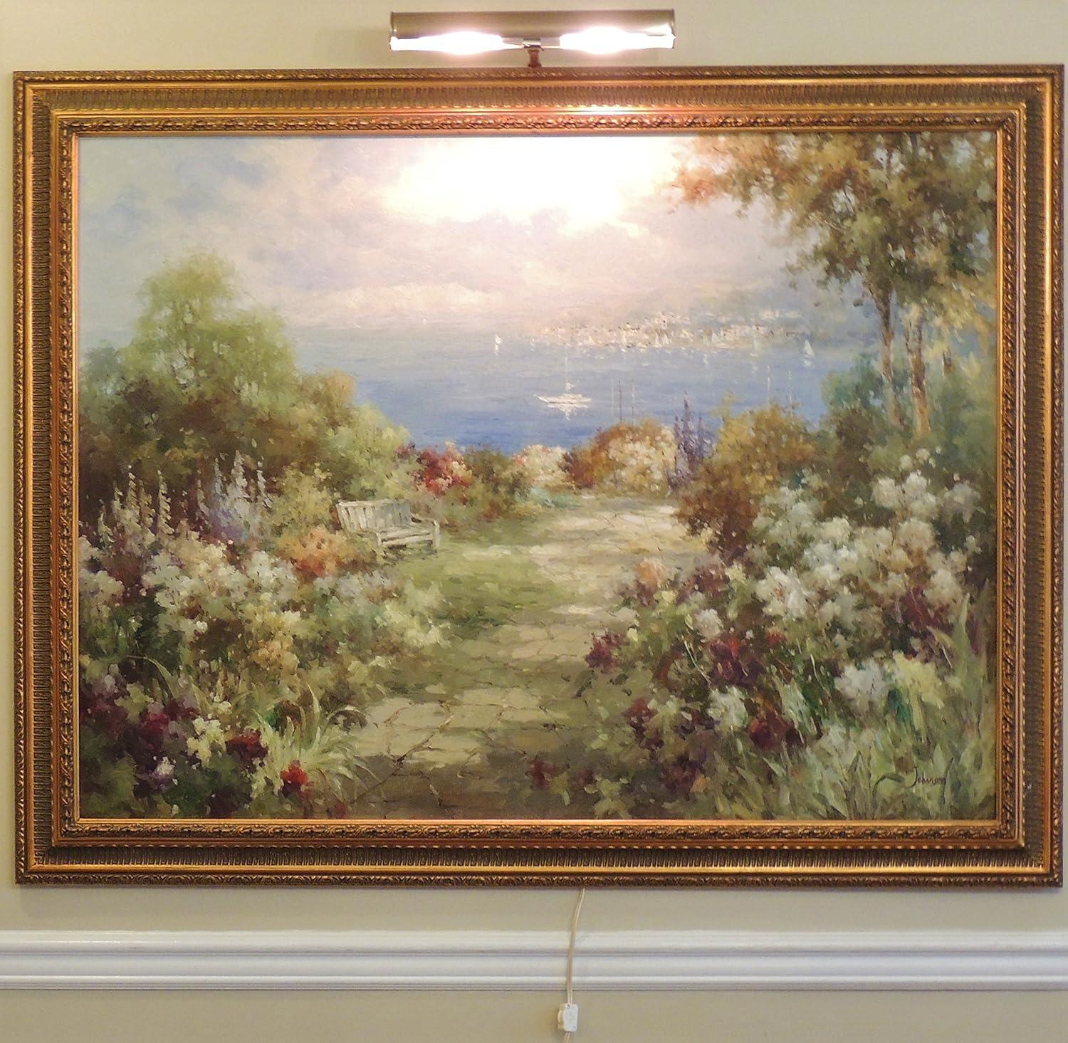 House Of Troy Abled14 Advent 14" Led Battery Operated Picture Light - Brass