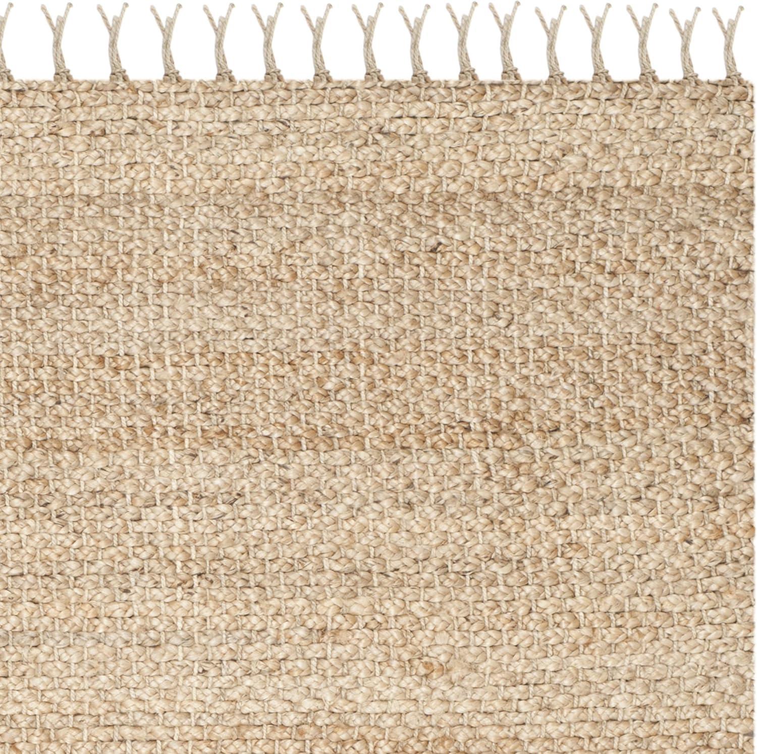 Natural Fiber NF733 Hand Woven Indoor Area Rug - Natural - 4'x4' - Safavieh.