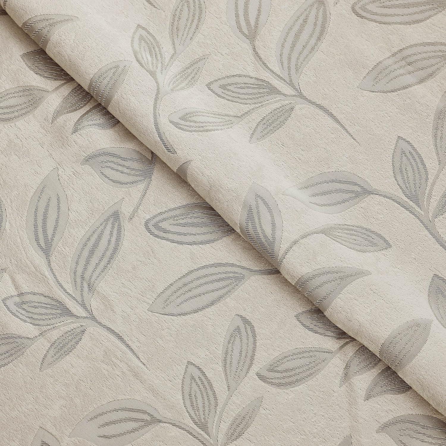 Superior Modern Bohemian Leaves Polyester Machine Washable Room Darkening Blackout Curtains by Superior (Set of 2)