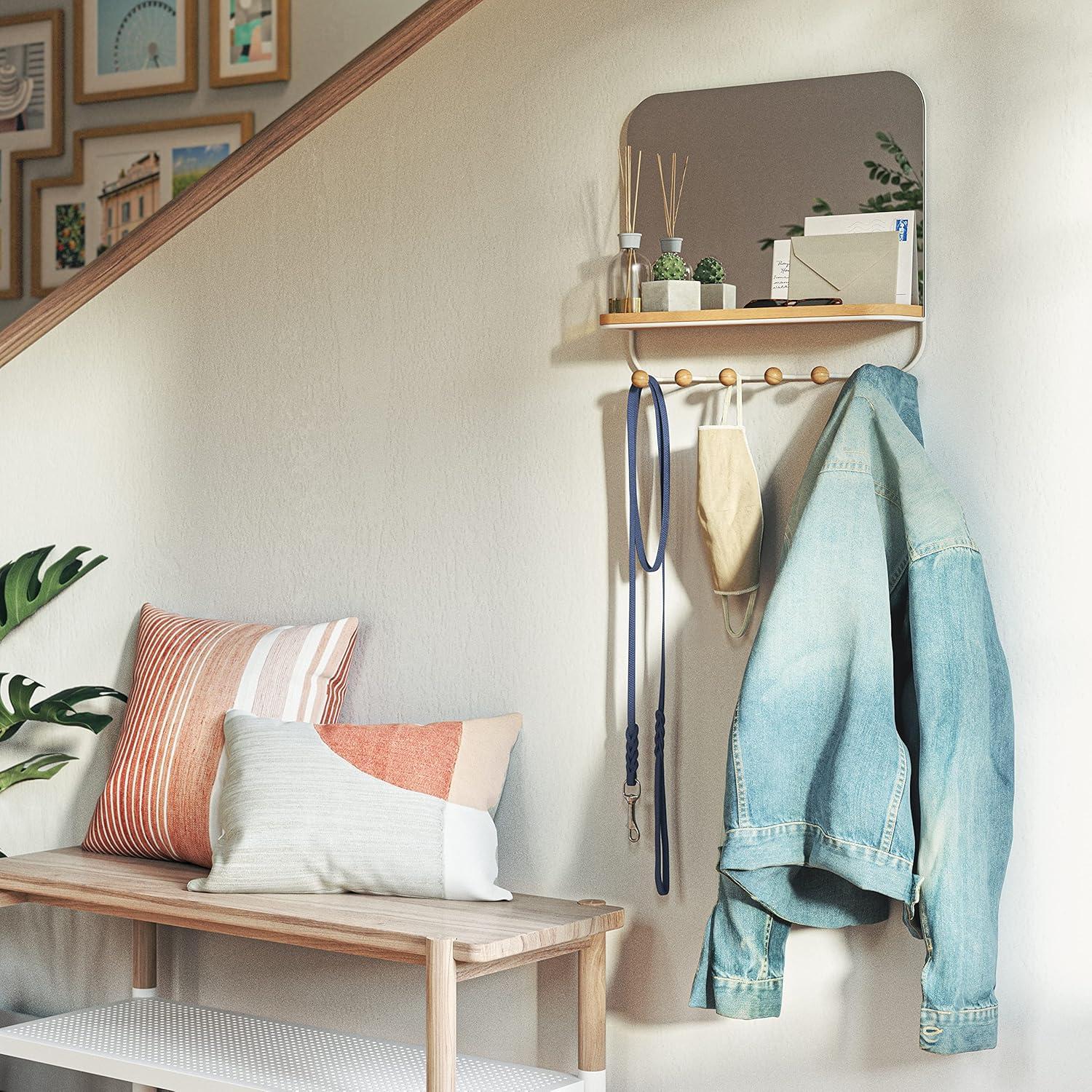 Estique Multi-Hook Mirror