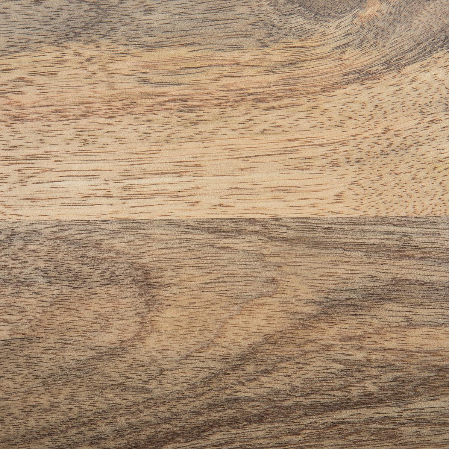 Simpli Home Hunter SOLID MANGO WOOD and Metal 32 inch Wide Square Industrial Lift Top Coffee Table in Natural