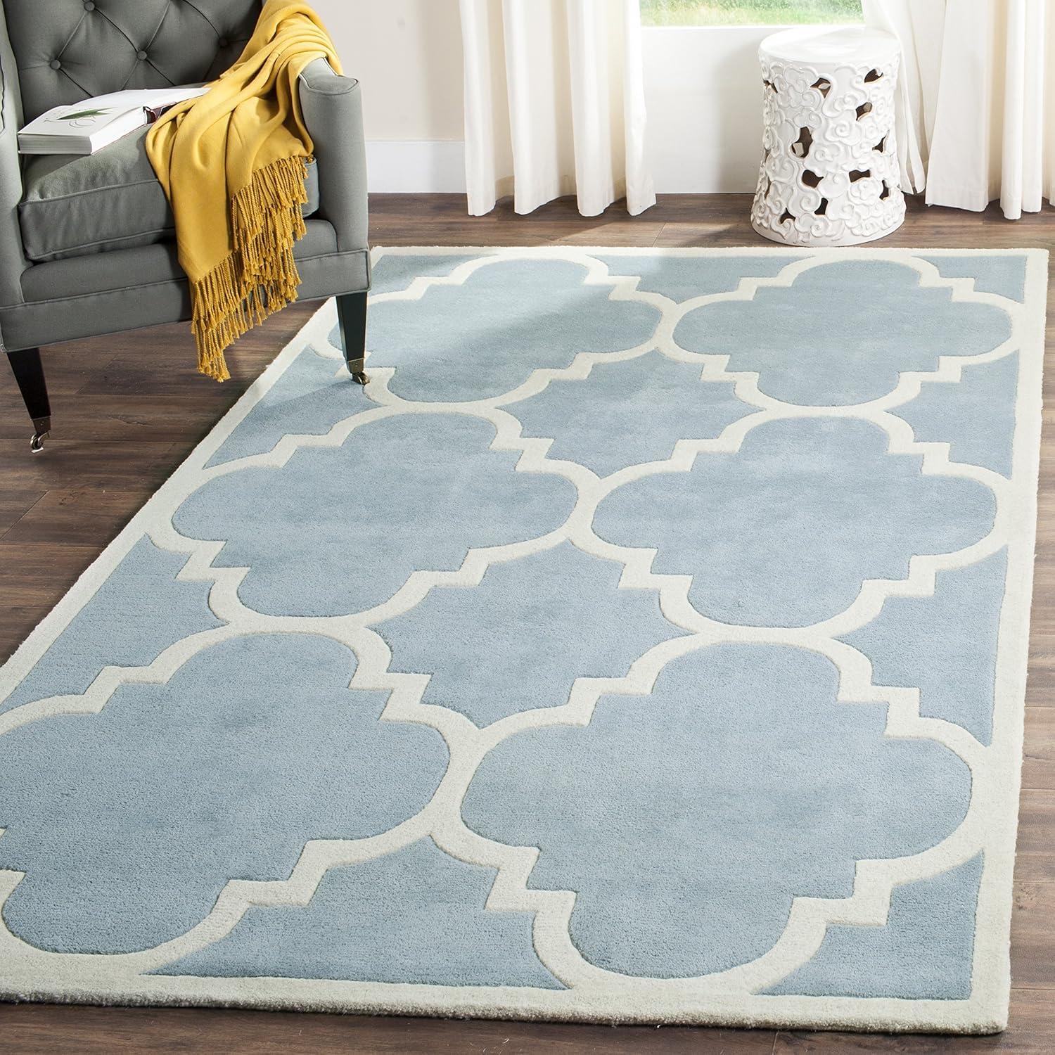 Chatham Hand Tufted Wool Geometric Rug