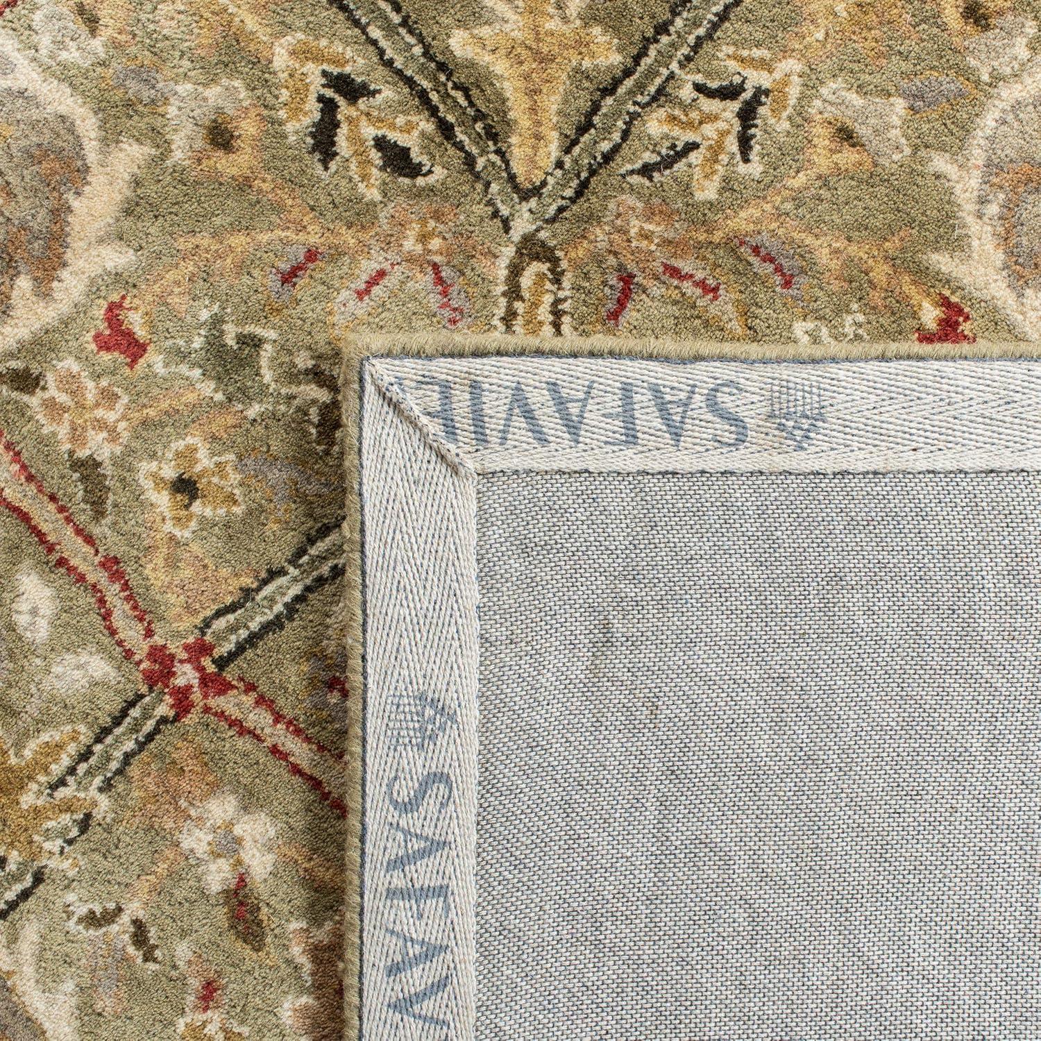 Persian Legend PL819 Hand Tufted Indoor Accent Rug - 2'x4' - Light Green/Rust - Safavieh