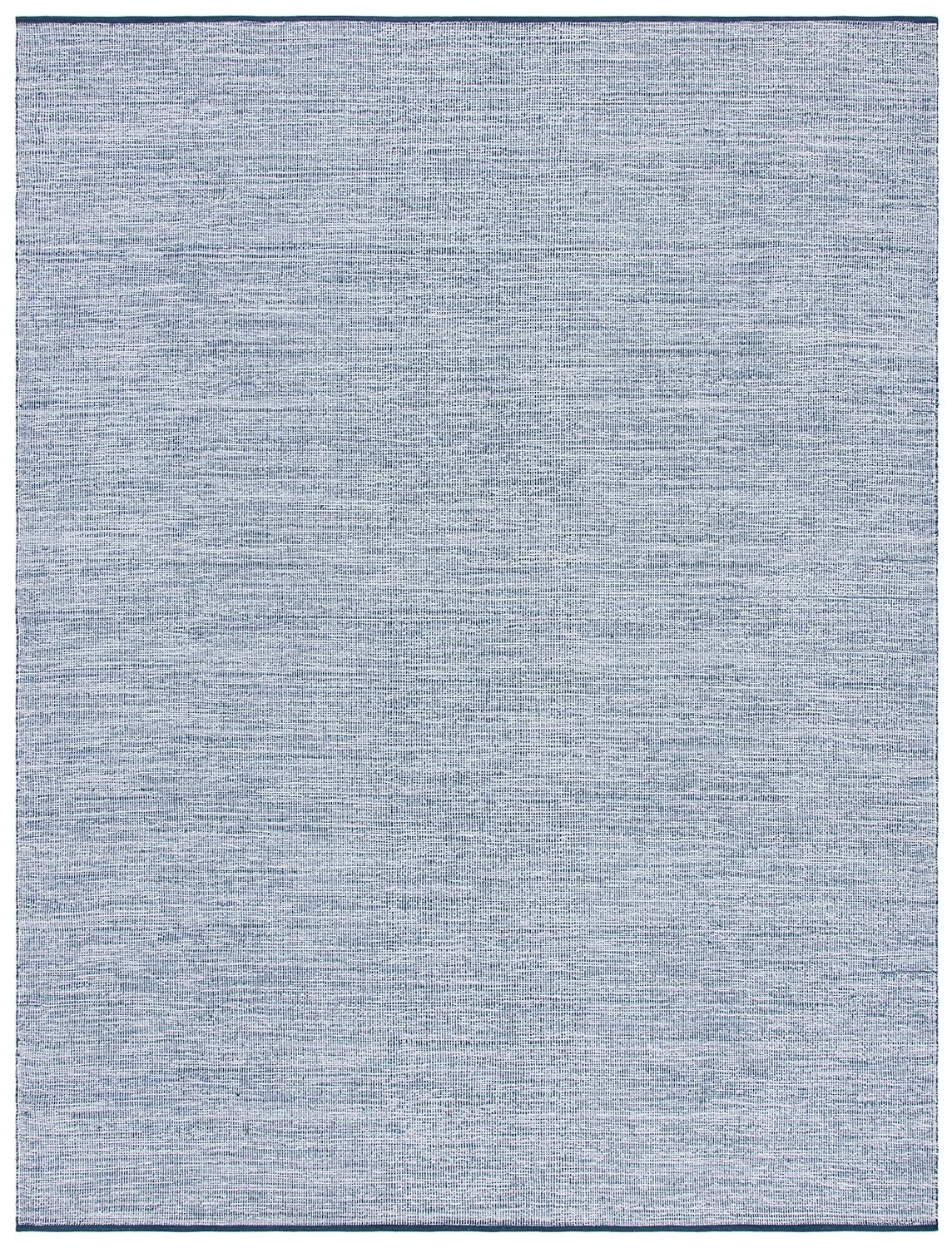 Montauk MTK250 Hand Woven, Flat Weave Indoor Area Rug - Navy/Blue - 6'x9' - Safavieh