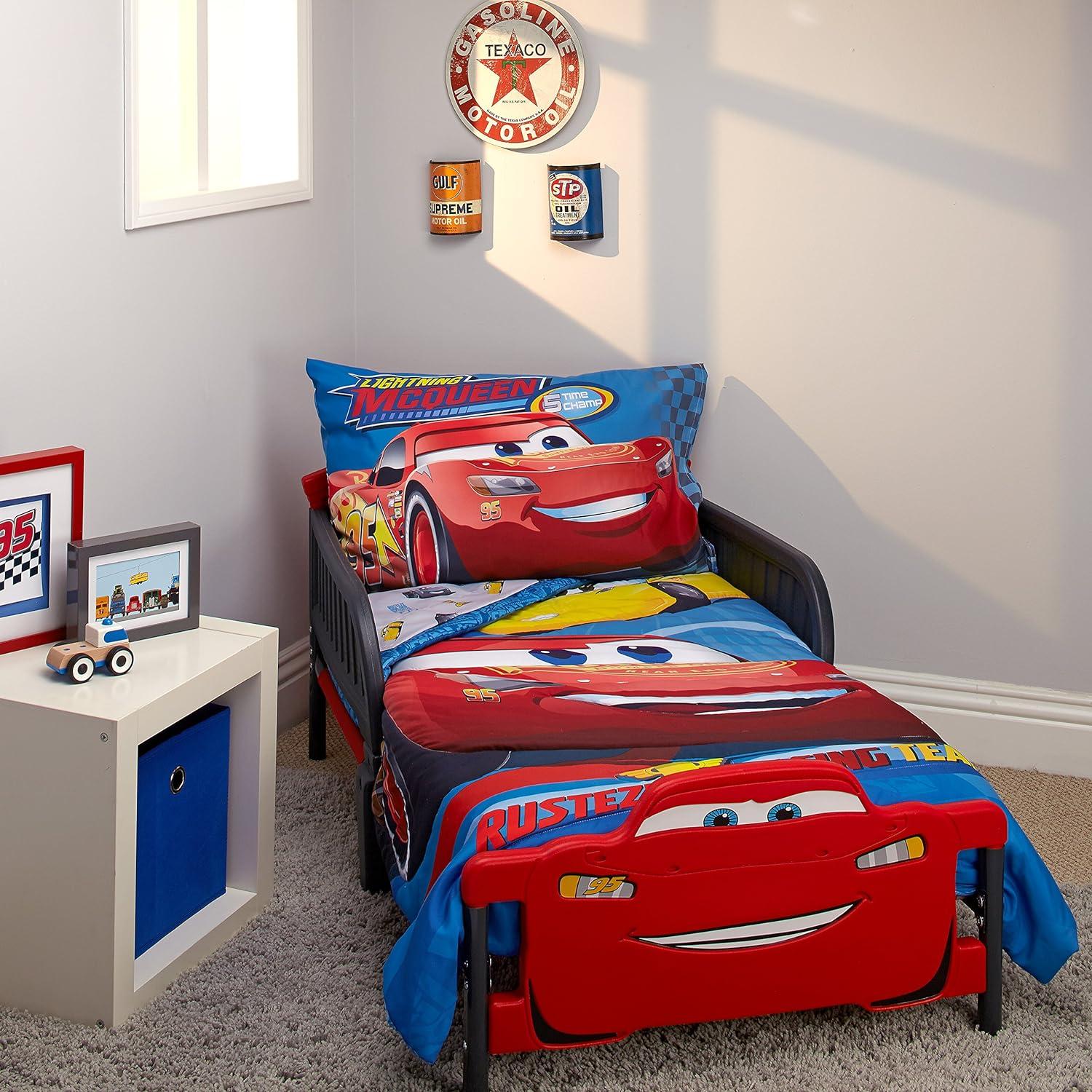 Disney Cars Rusteze Racing Team Toddler Set Toddler Bedding Set