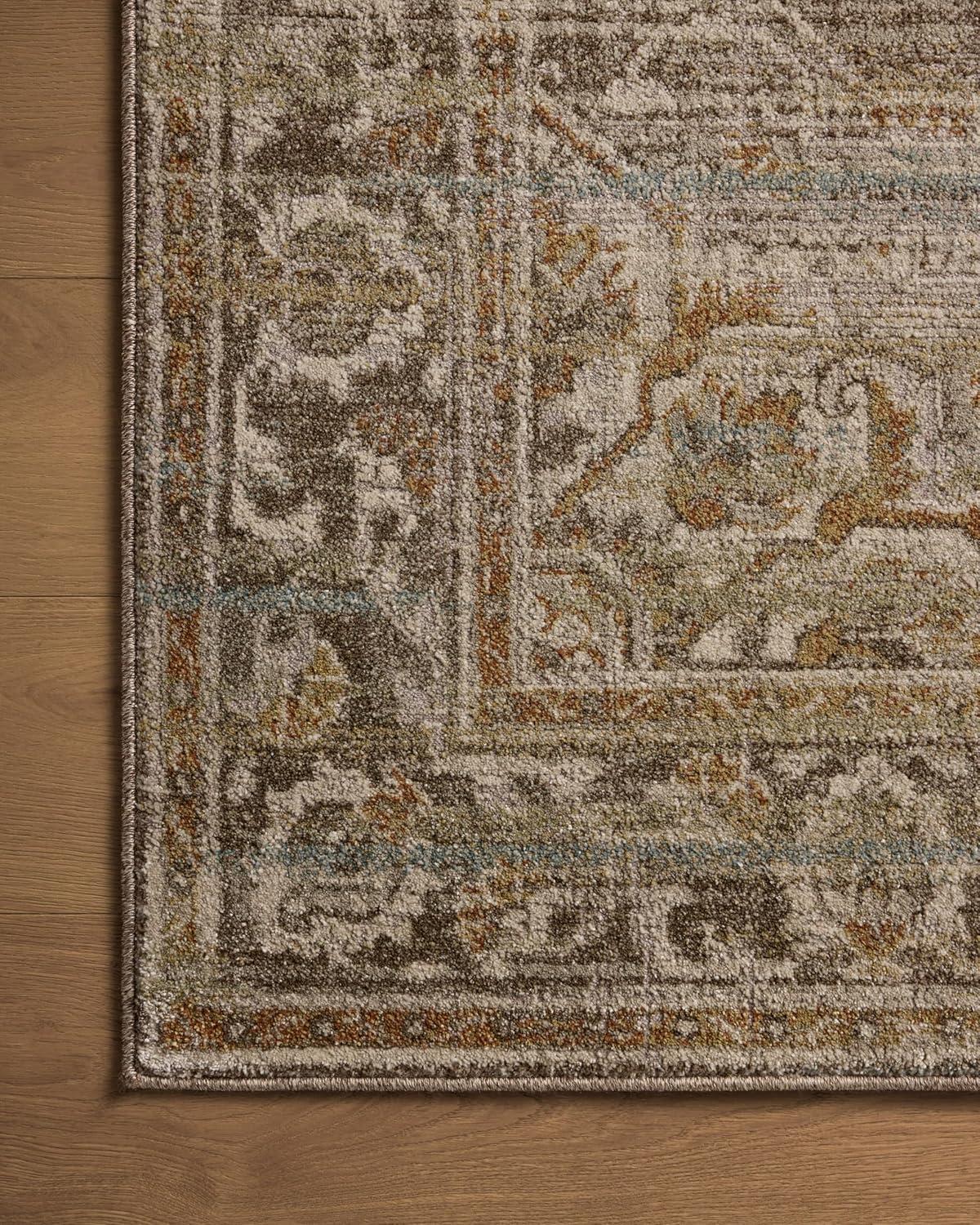 Magnolia Home by Joanna Gaines x Loloi Mona Brown Area Rug