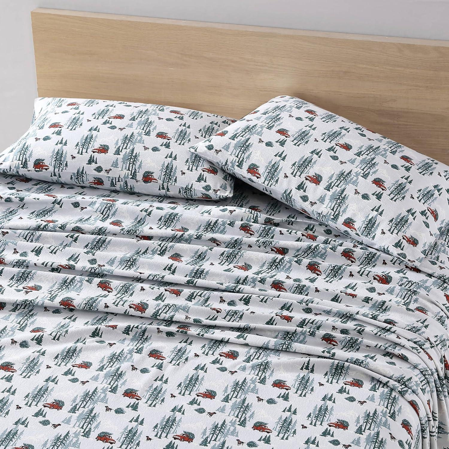 Patterned Flannel Sheet Set - Eddie Bauer