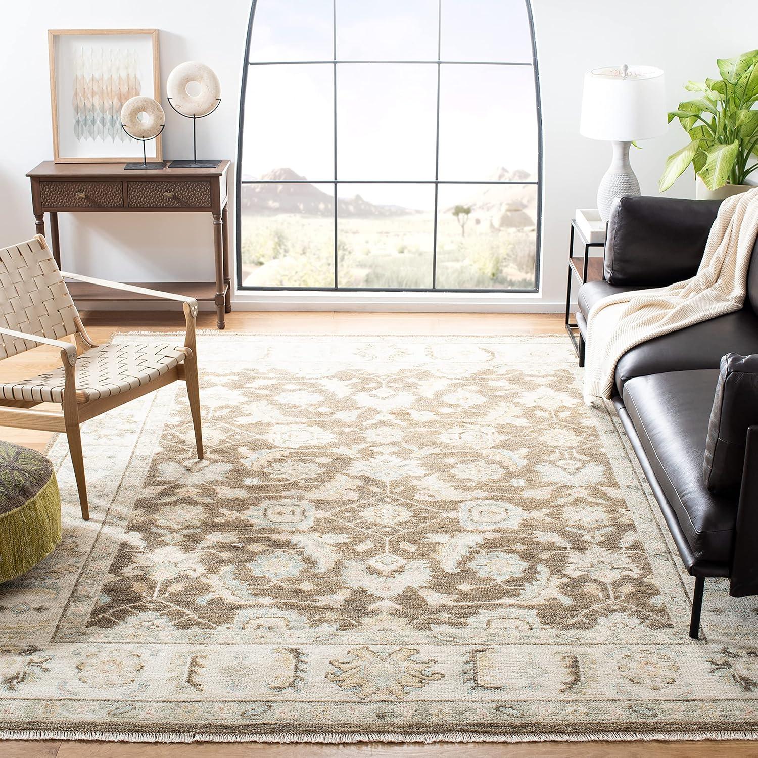 Safavieh Hand Knotted 80% Wool And 20% Cotton Southwestern Rug