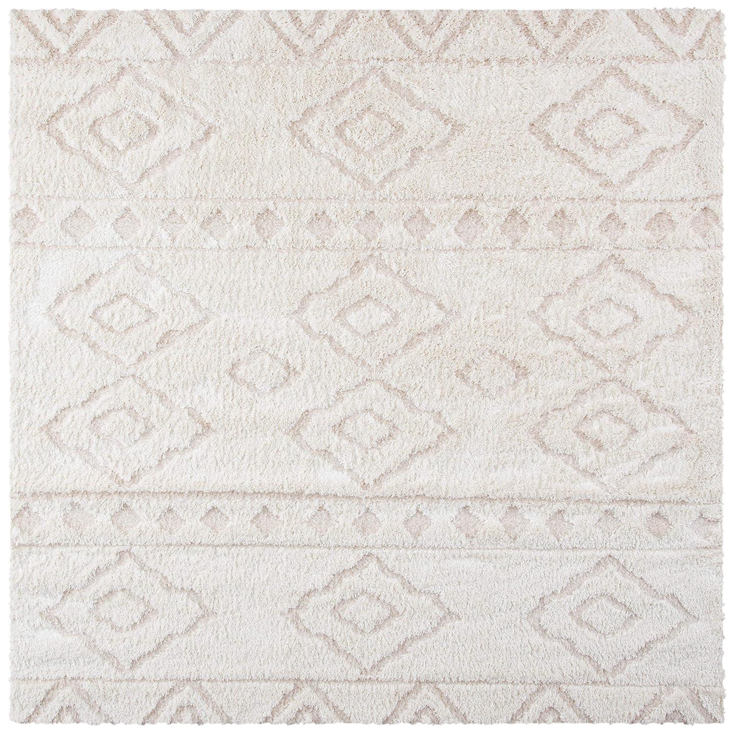 Sparta Shag Geometric Indoor/Outdoor Rug