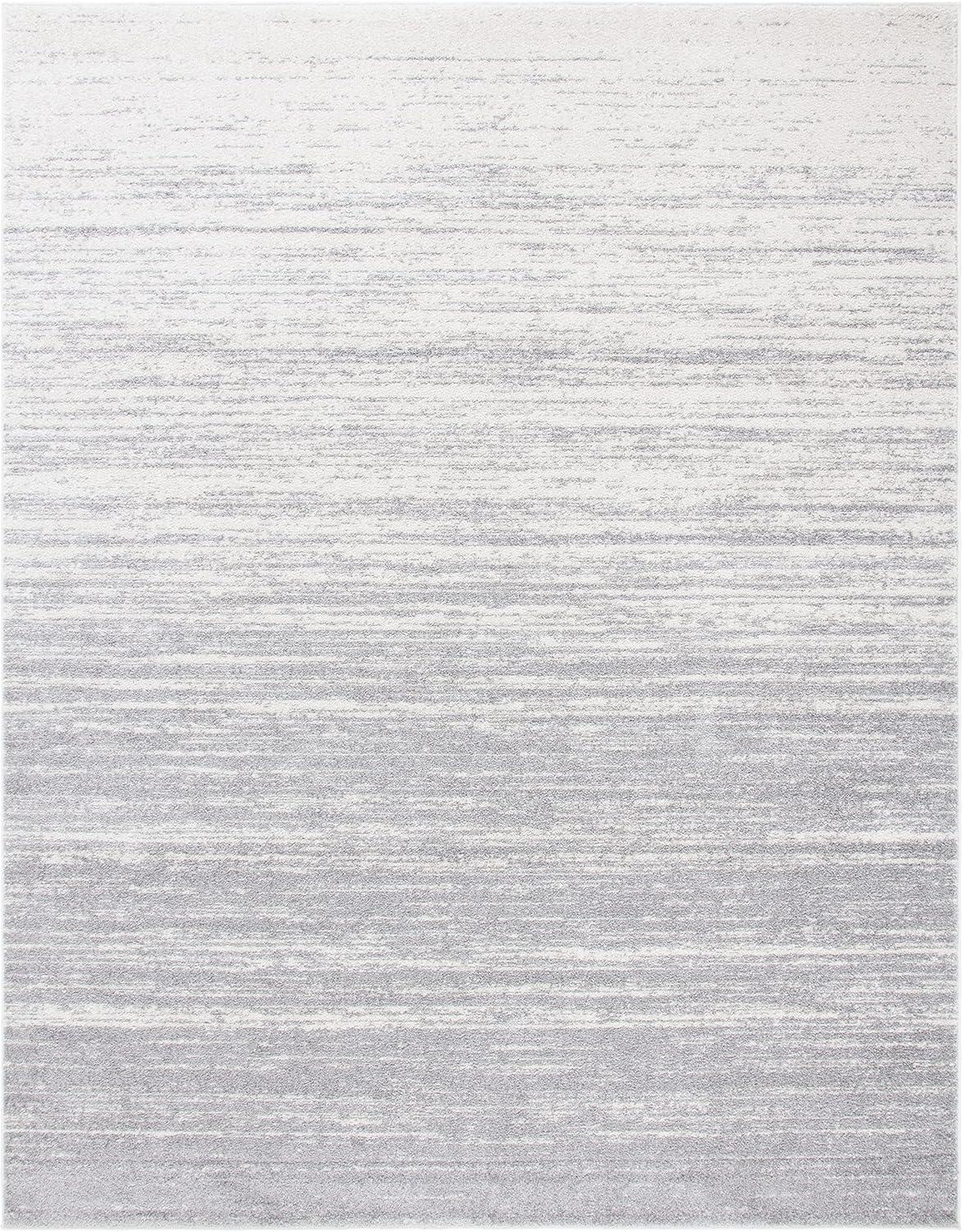 SAFAVIEH Adirondack Esmond Abstract Area Rug, Light Grey/Grey, 10' x 14'