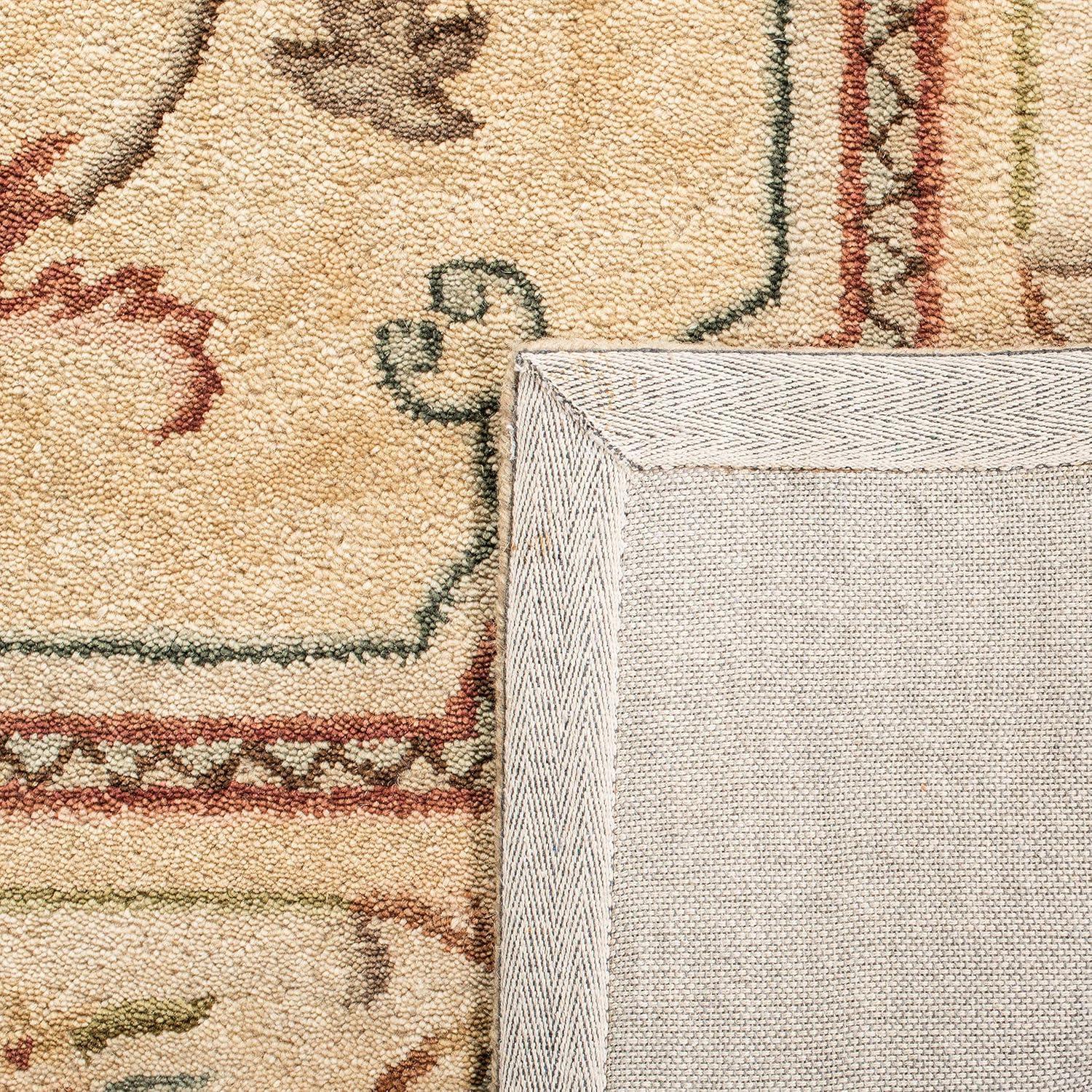 Bergama Area Rug in Light Gold/Beige