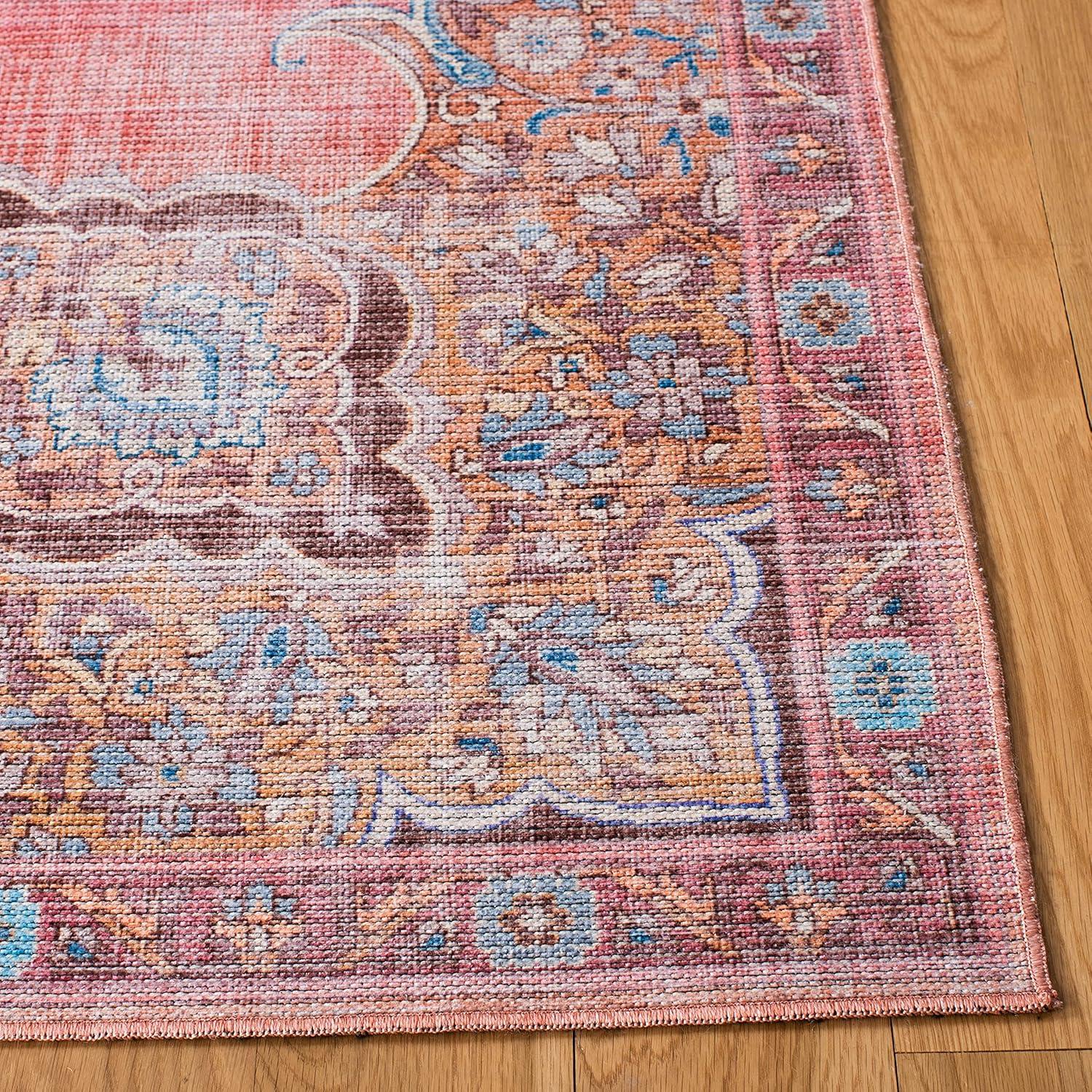 SAFAVIEH Serapi Collection SEP580U Pink / Beige Rug