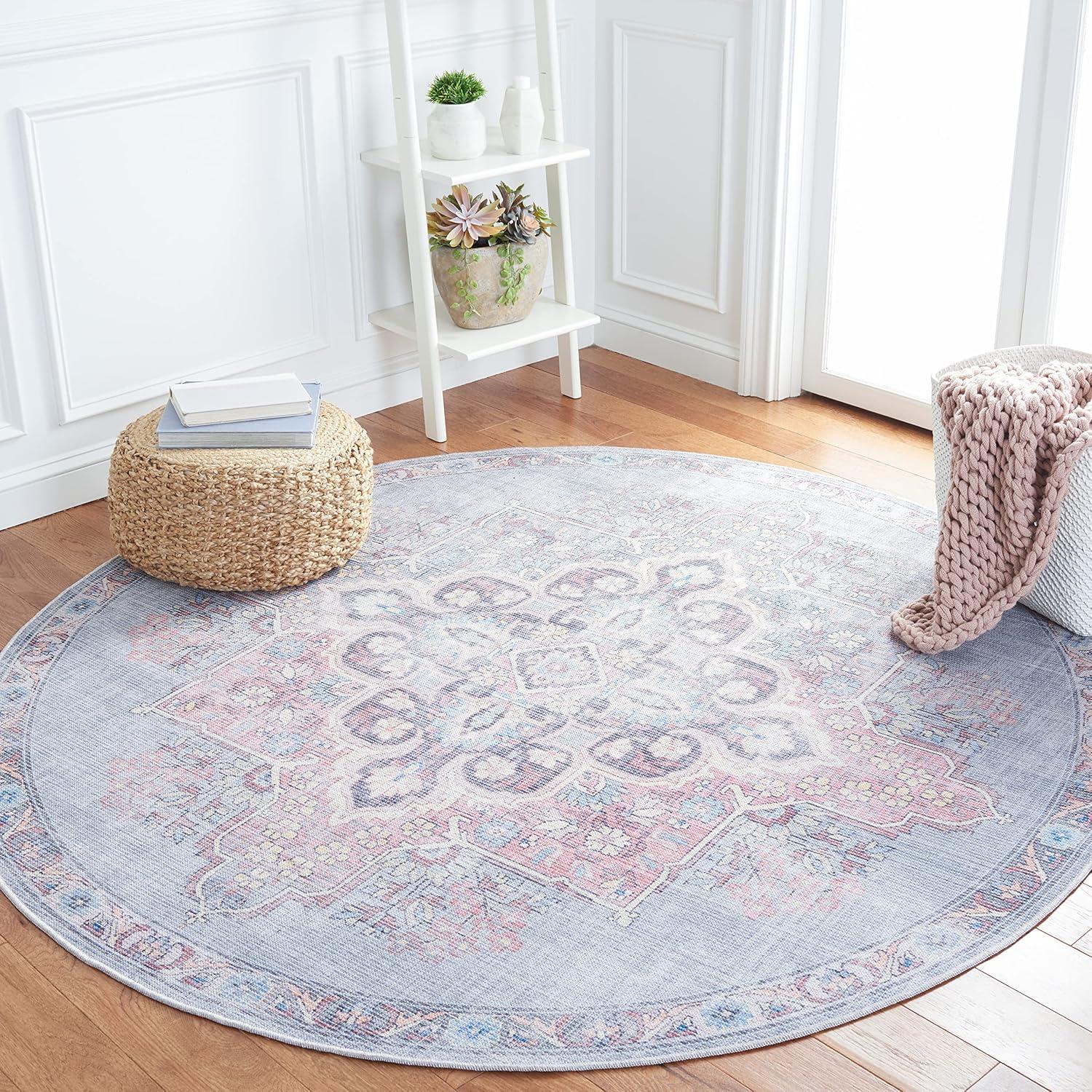 Serapi SEP580 Power Loomed Machine Washable Area Rug  - Safavieh