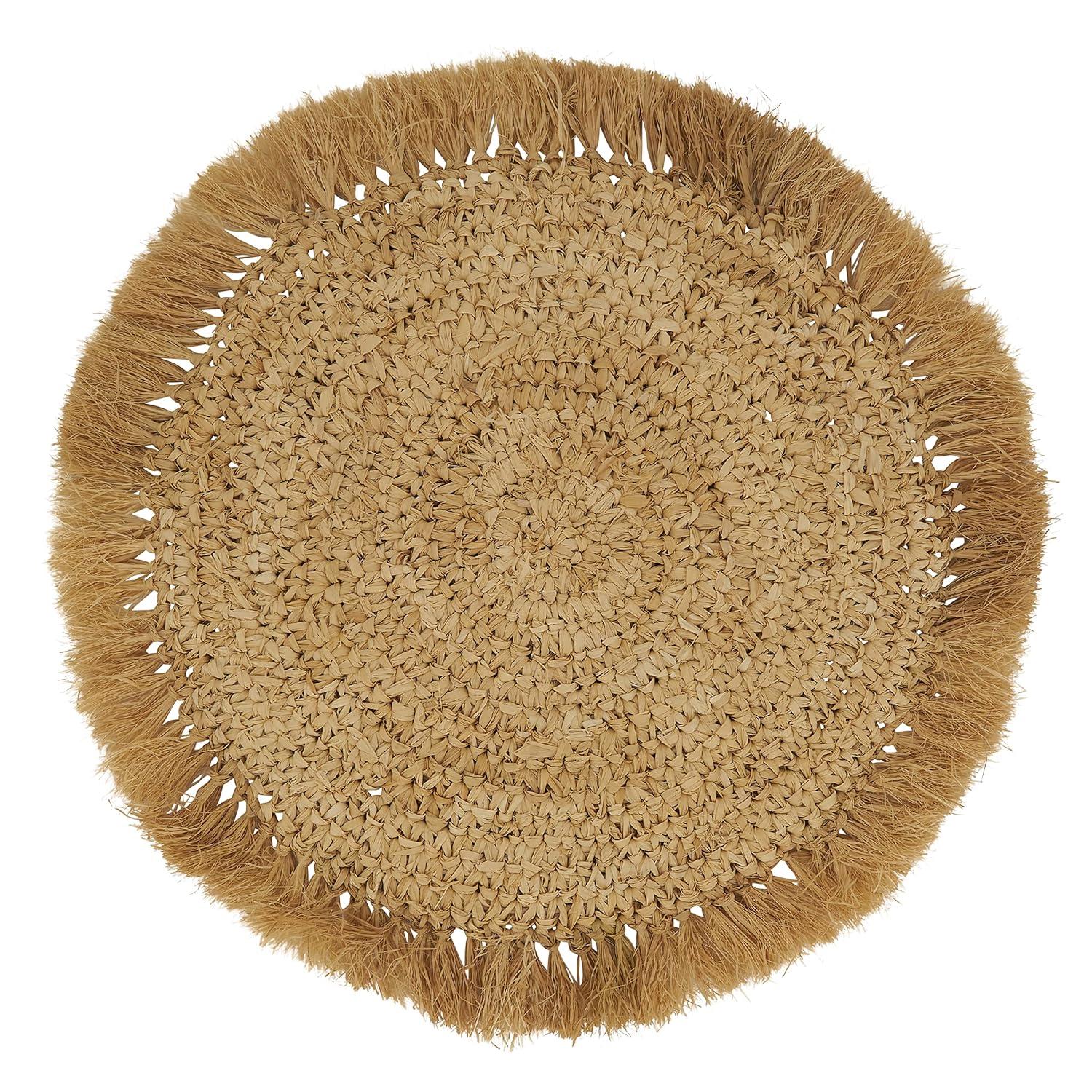 Raffia Placemats, Set of 4