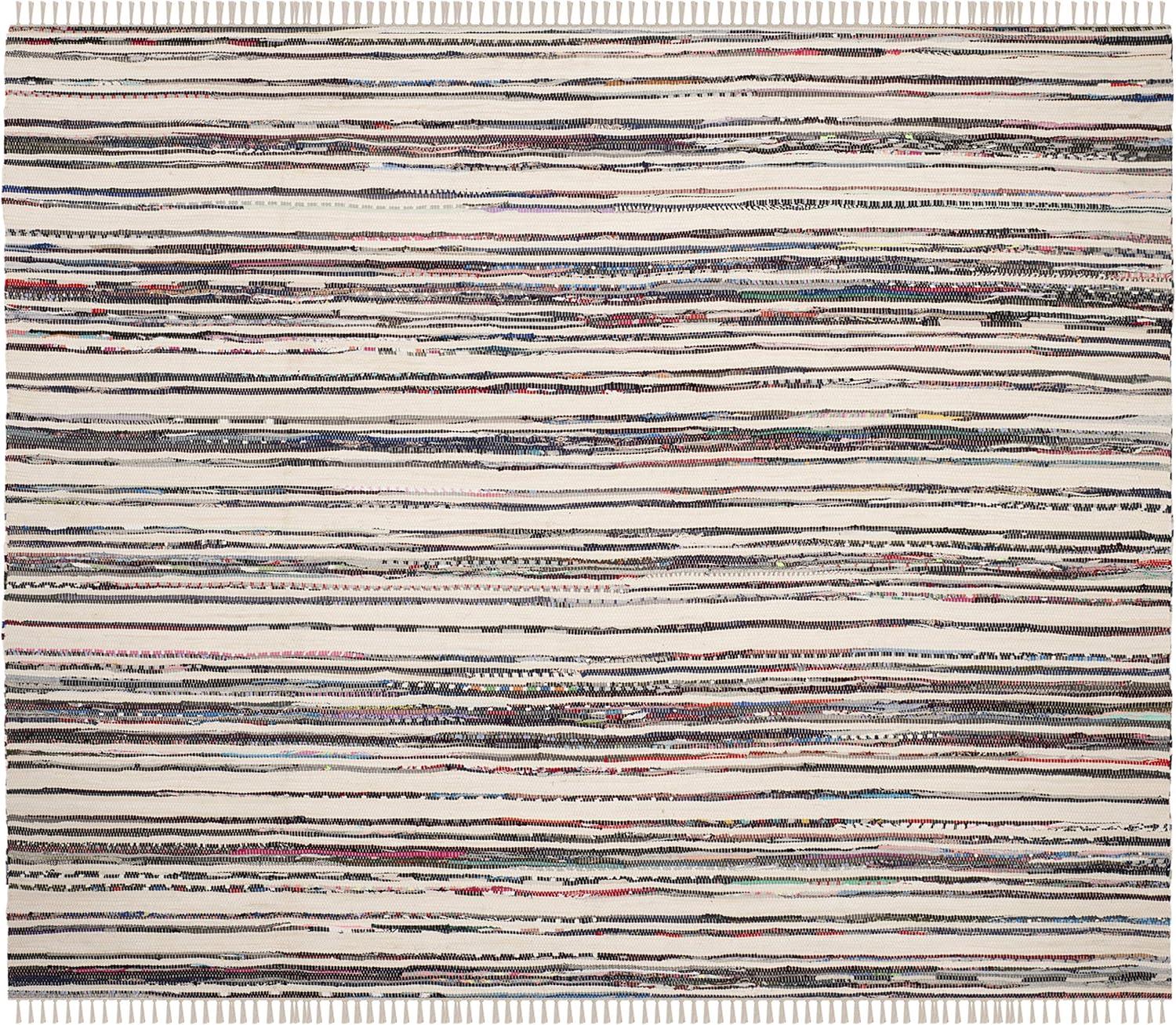 Rag Area Rug RAR126 Hand Woven Area Rug  - Safavieh