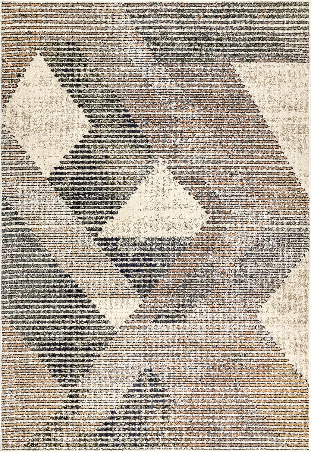 nuLOOM Adrienne Durable Abstract Contemporary Area Rug