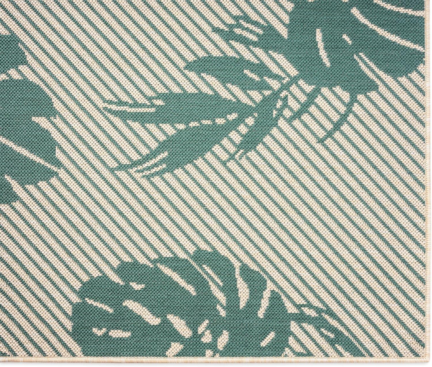 Tommy Bahama Palm Coastal Indoor/Outdoor Area Rug, Beige/Green