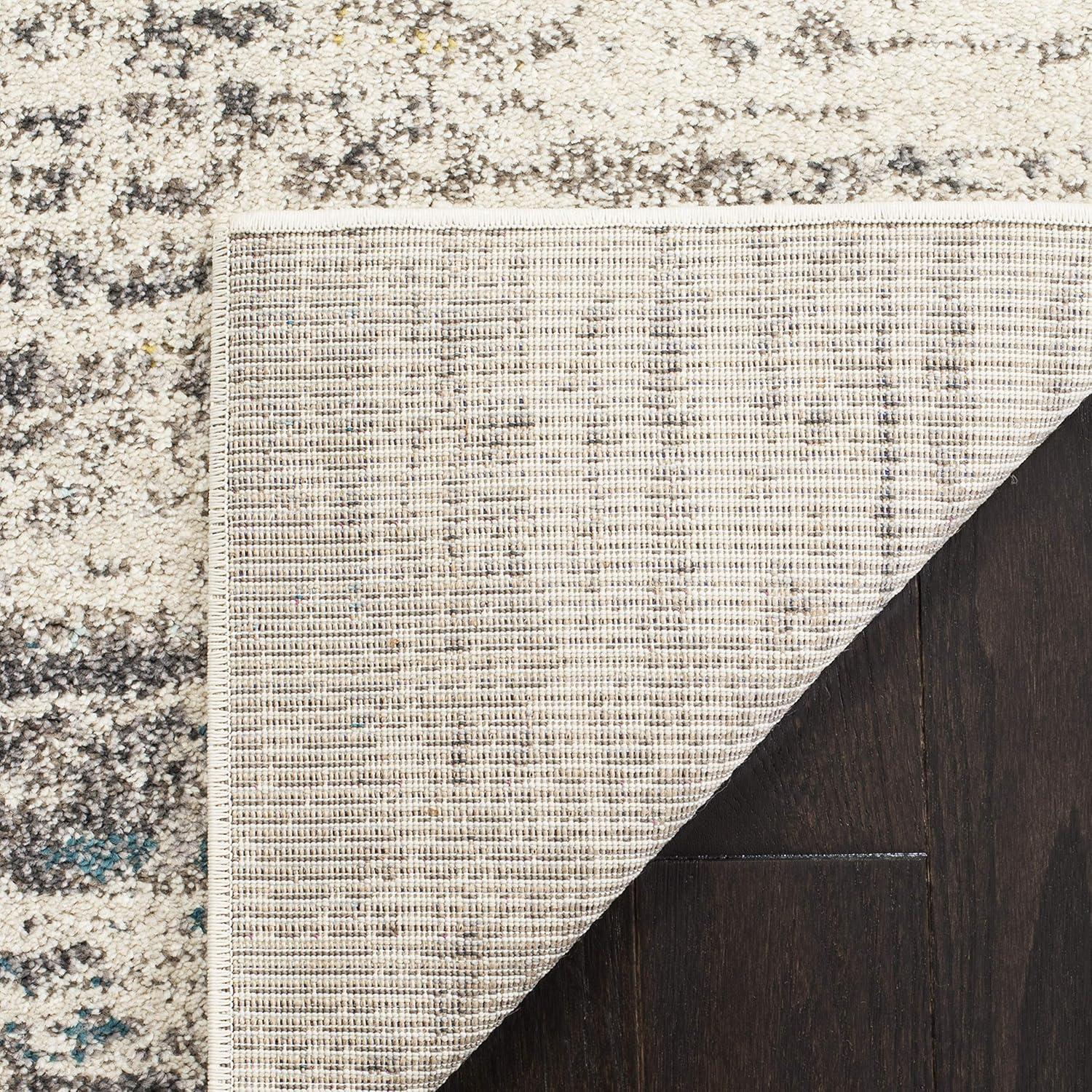 Monaco MNC209 Power Loomed Indoor Area Rug - Grey/Multi - 6'7"x9'2" - Safavieh.