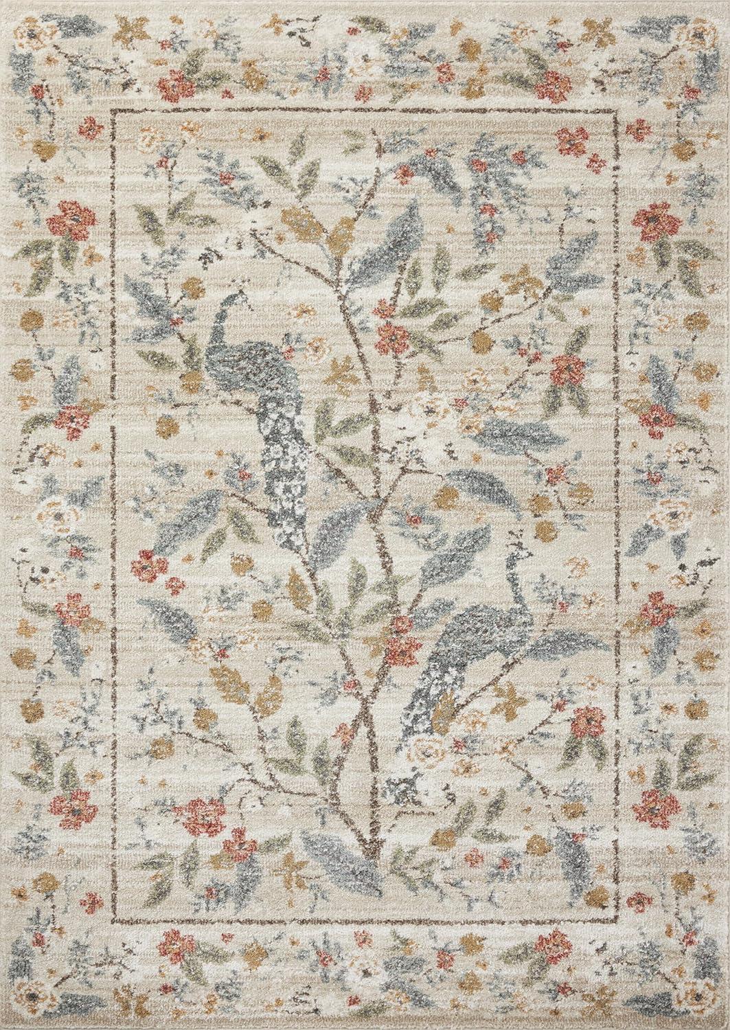 Rifle Paper Co. x Loloi Laurel Cream Area Rug