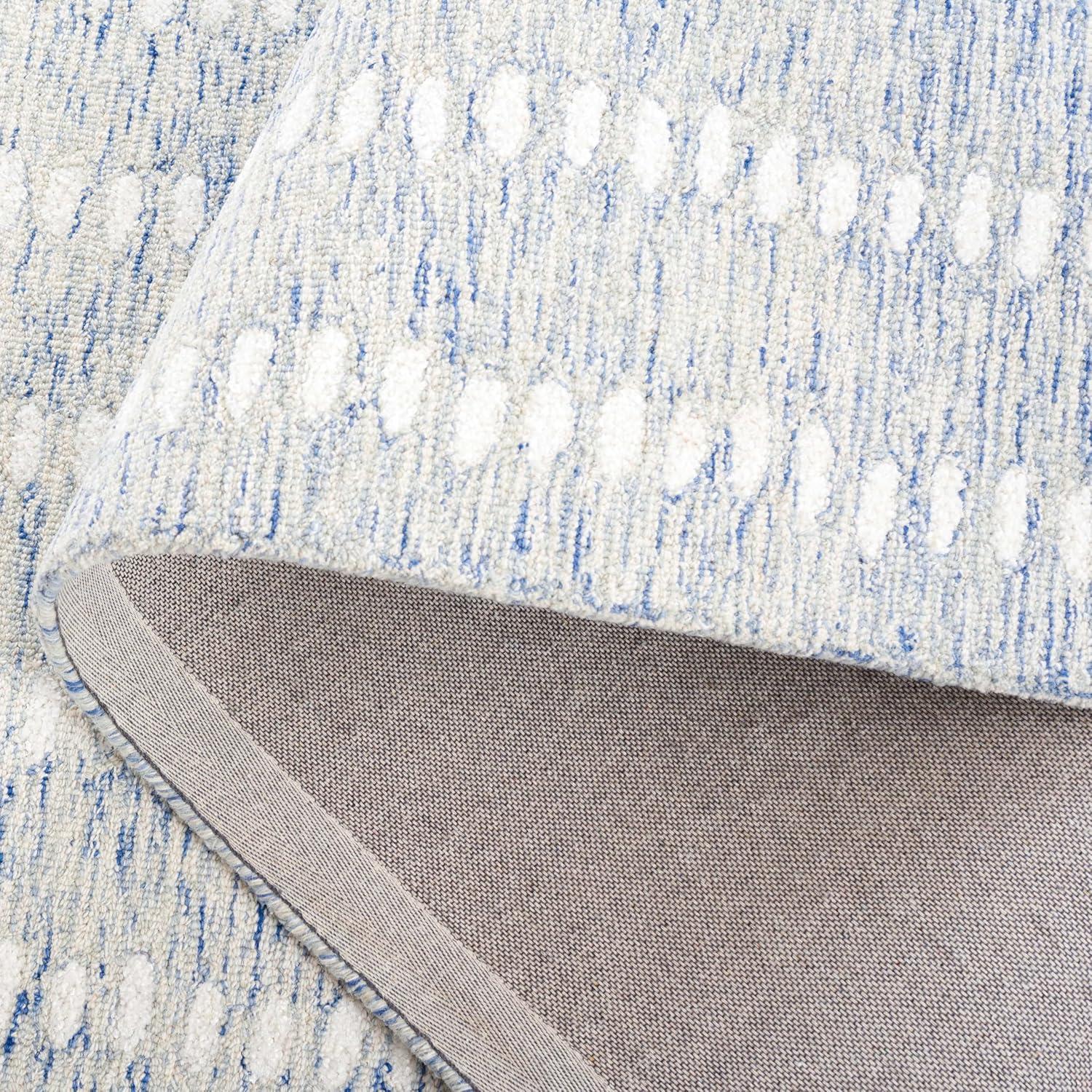 SAFAVIEH Abstract Madrid Striped Geometric Area Rug, Gray/Ivory, 3' x 5'