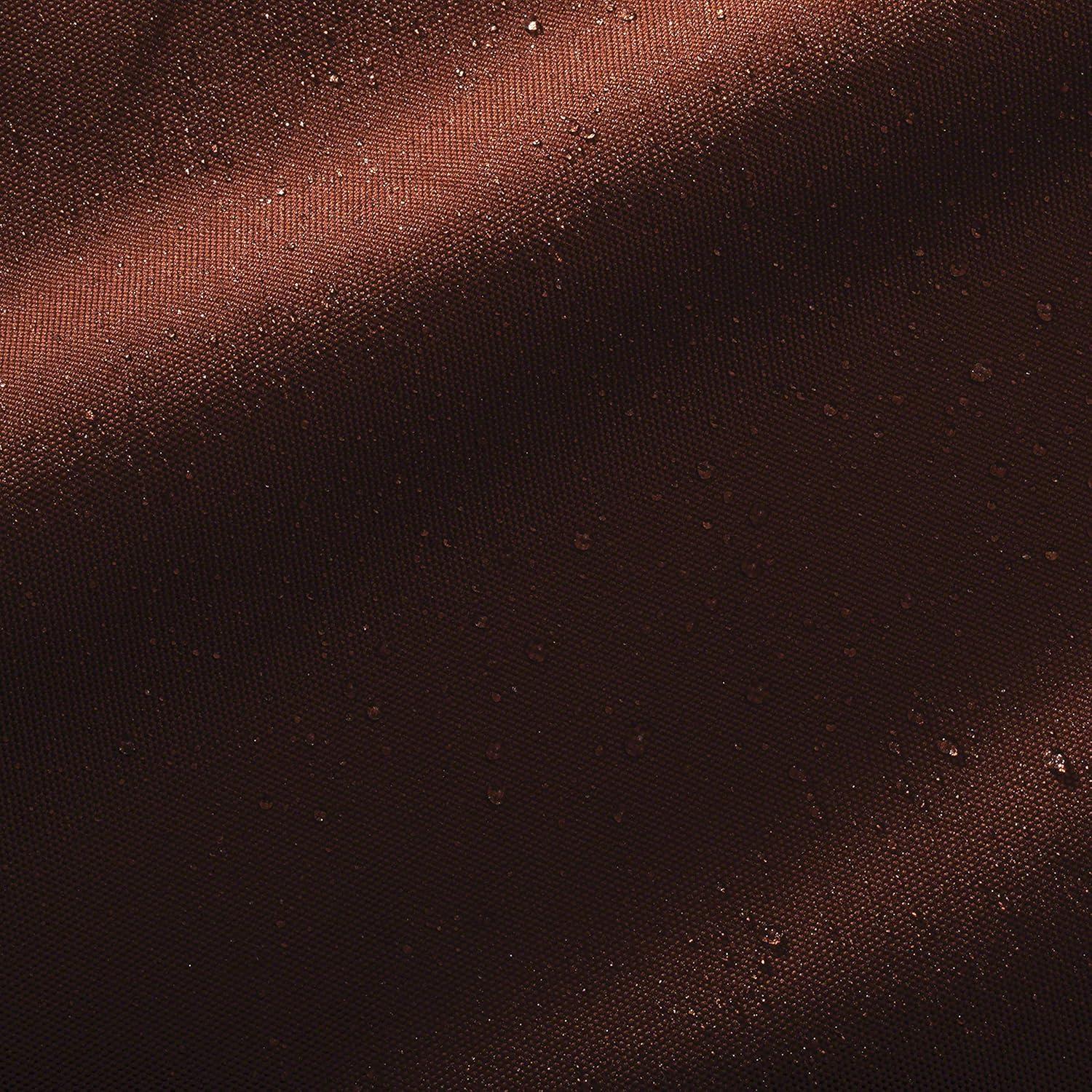 Classic Accessories Ravenna Water-Resistant 17 x 15 x 2 Inch Rectangle Outdoor Seat Cushion Slip Cover, Patio Furniture Chair Cushion Cover, Spice