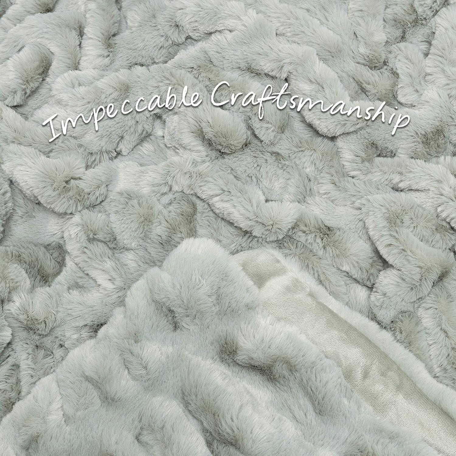 Chanasya Faux Fur Throw