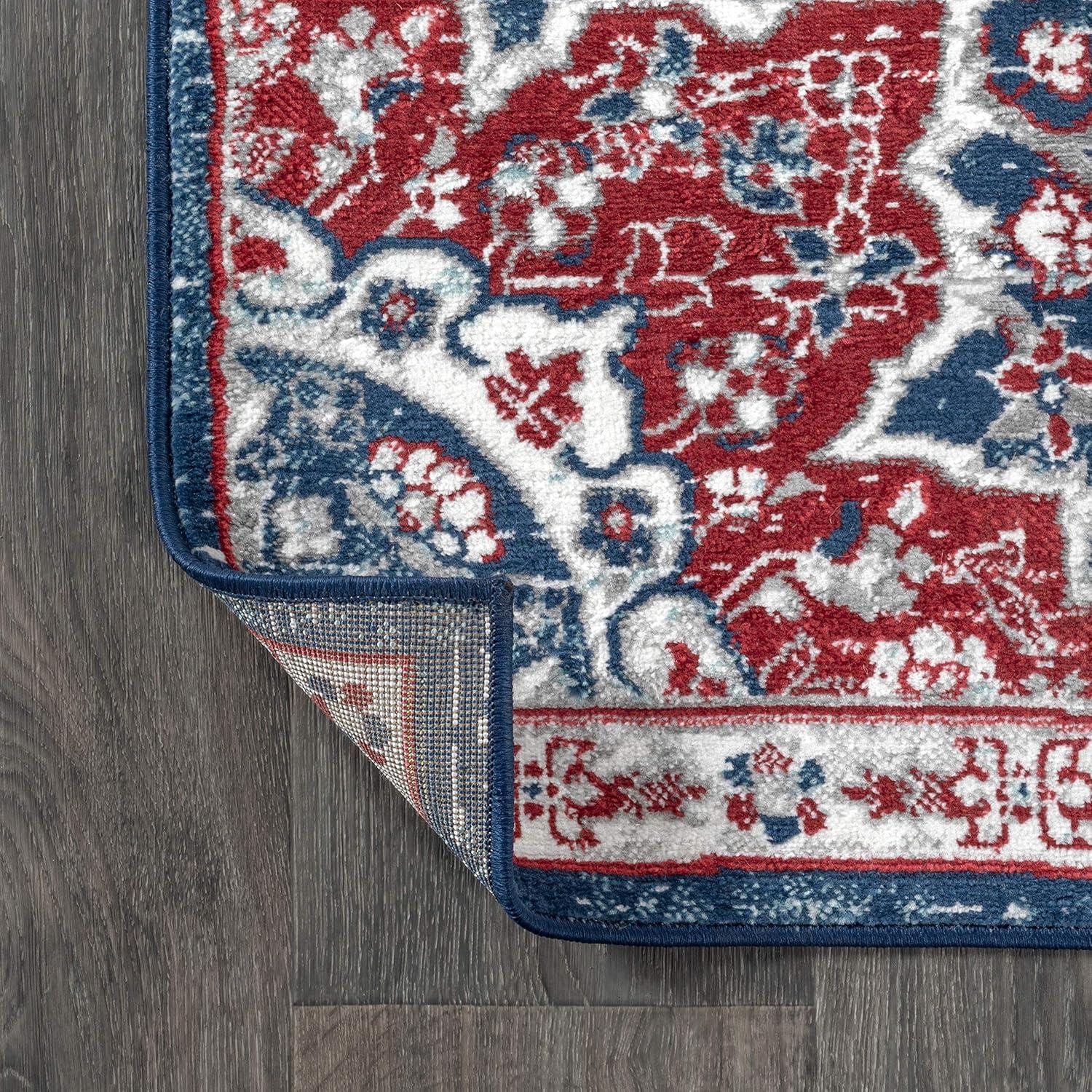 Modern Persian Vintage Moroccan Medallion Runner Rug - JONATHAN Y