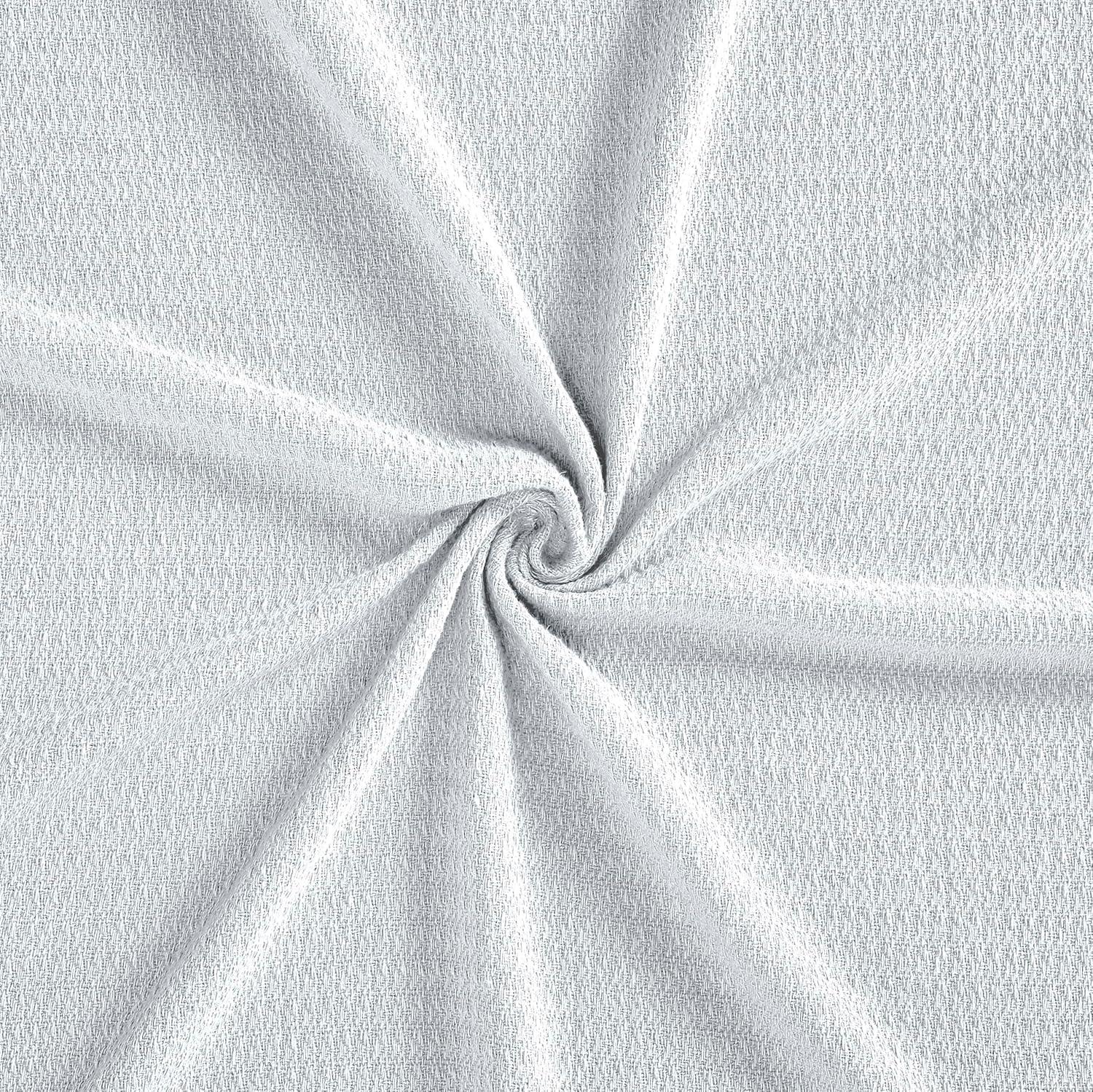 Superior Waffle Weave Honeycomb Knit Soft Textured All-Season Cotton Blanket